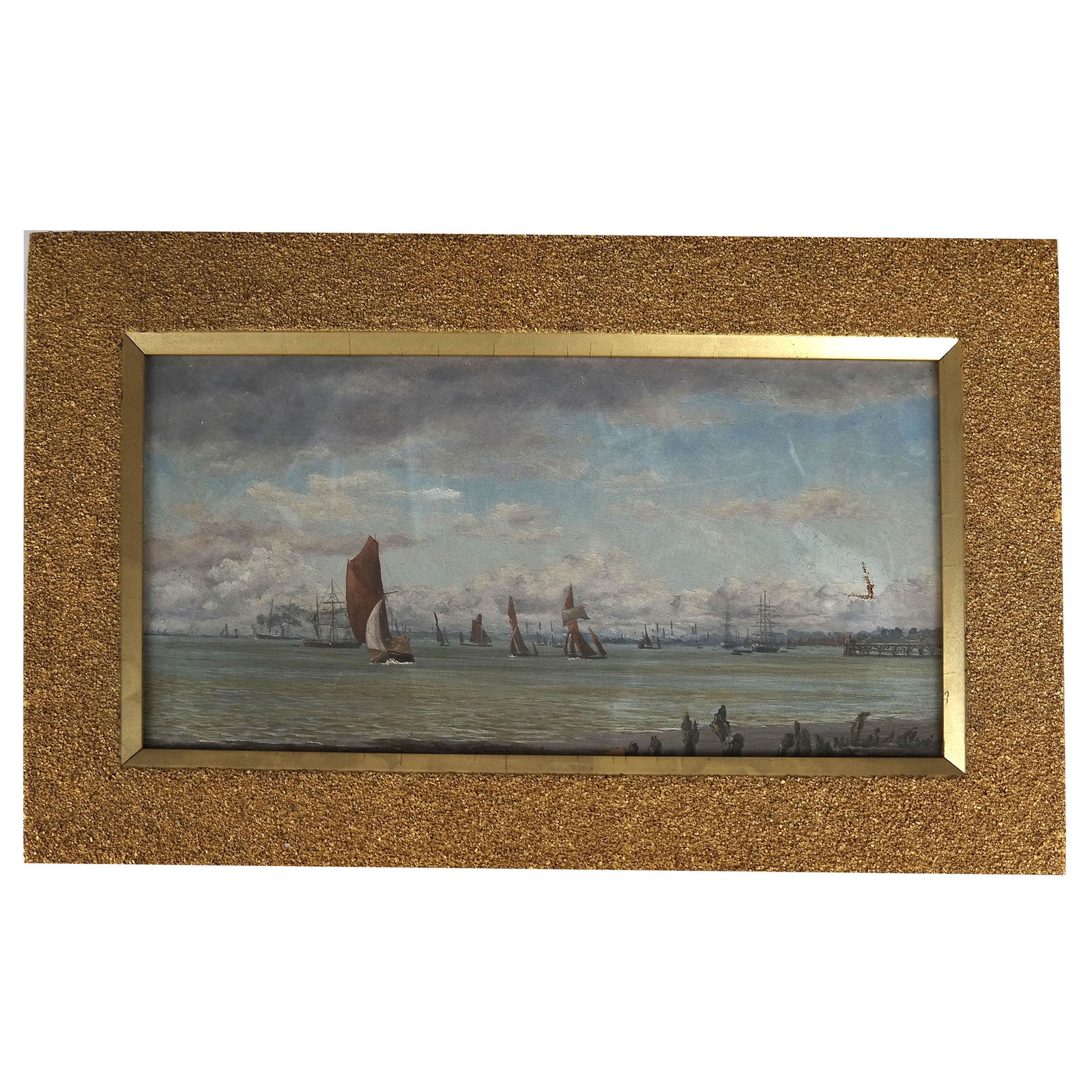 C.P. TOWNSLEY: Venetian Water Scene - Oil Painting (1 of 13)