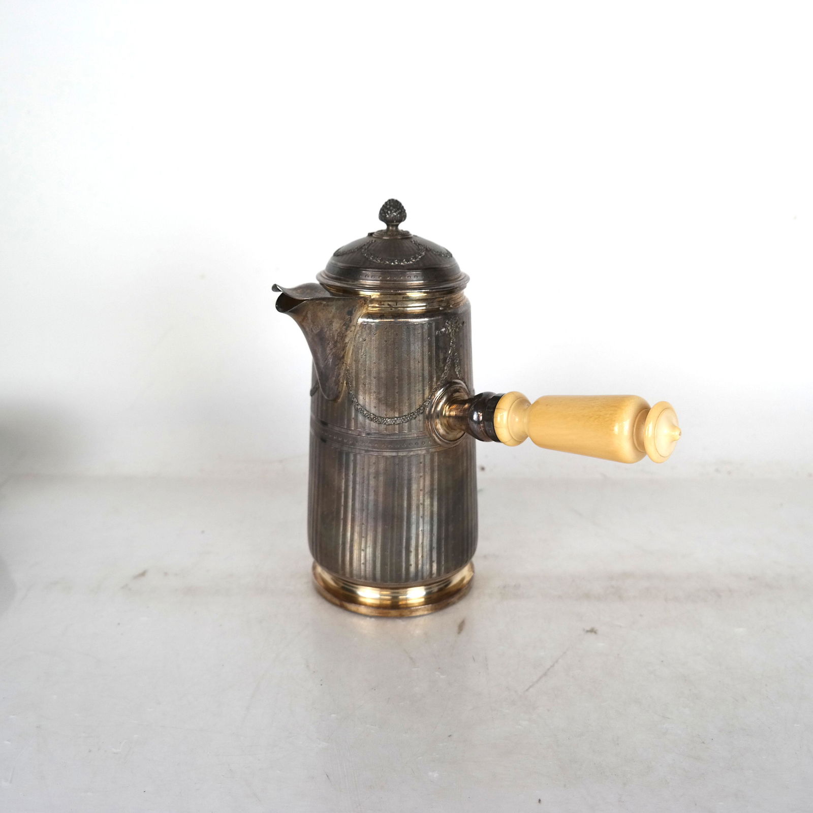 Silver Chocolate Pot (Possibly Austrian) (1 of 9)
