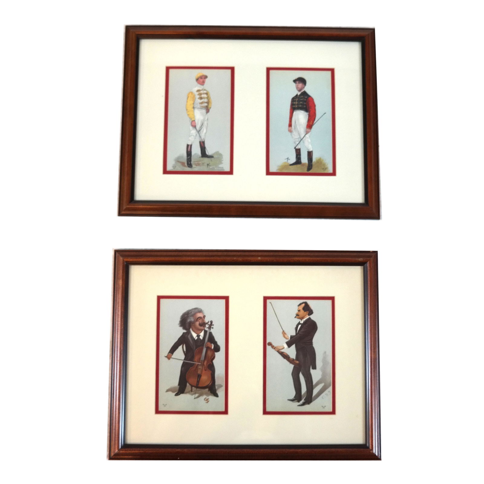Pair of Framed Vanity Fair Prints (1 of 10)