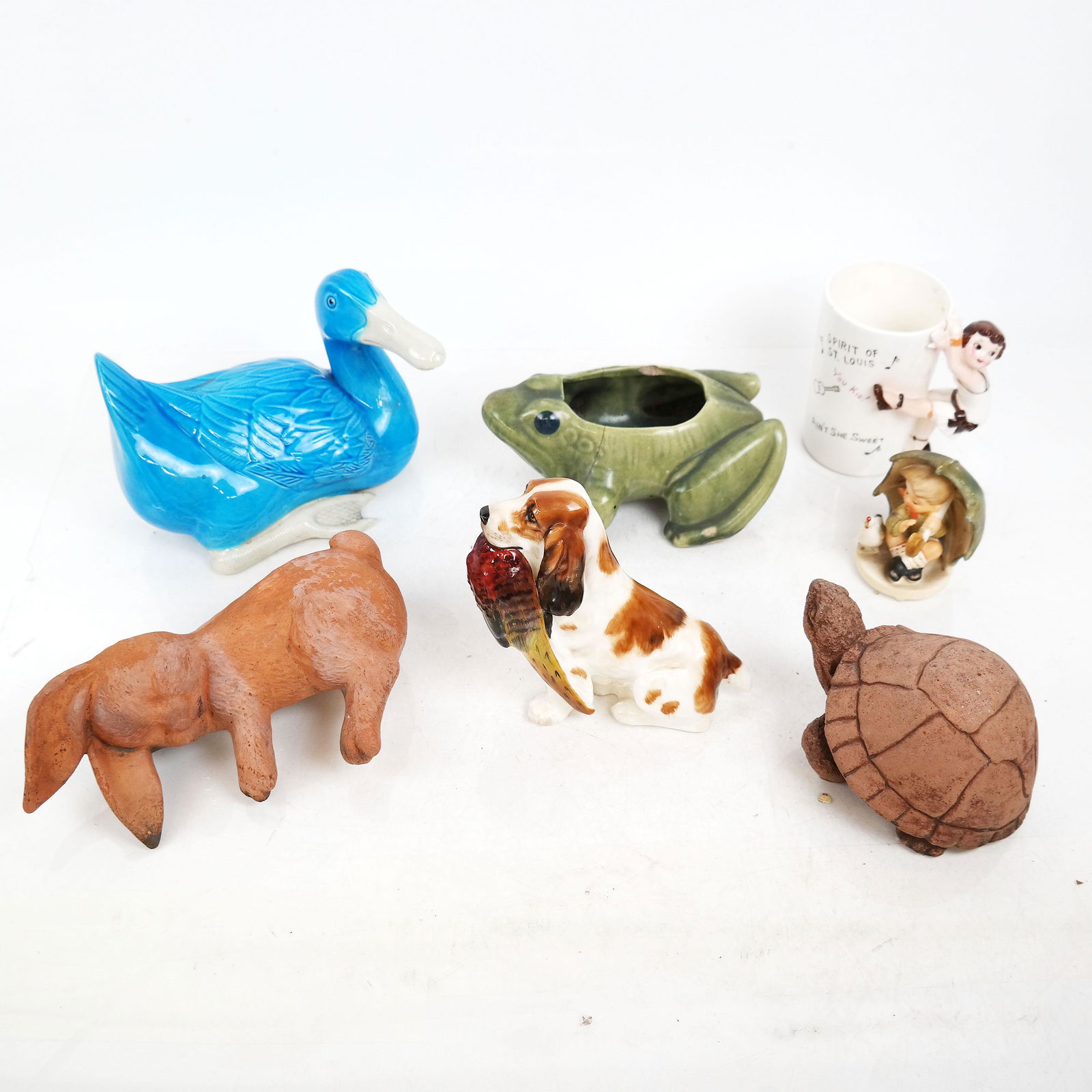 Group of 7 Ceramic Animal Decorations (1 of 20)
