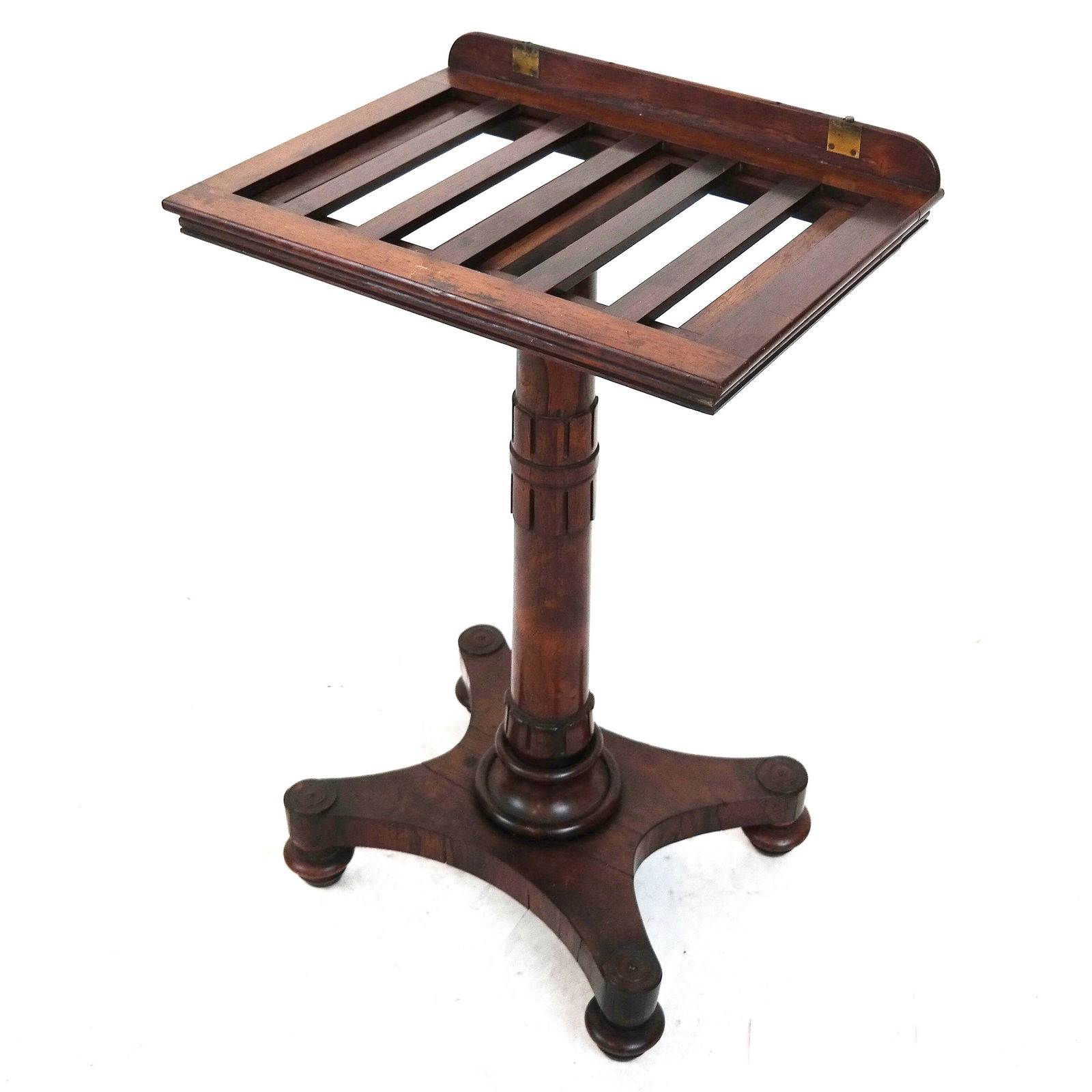 Antique Mahogany Bible Stand (1 of 13)