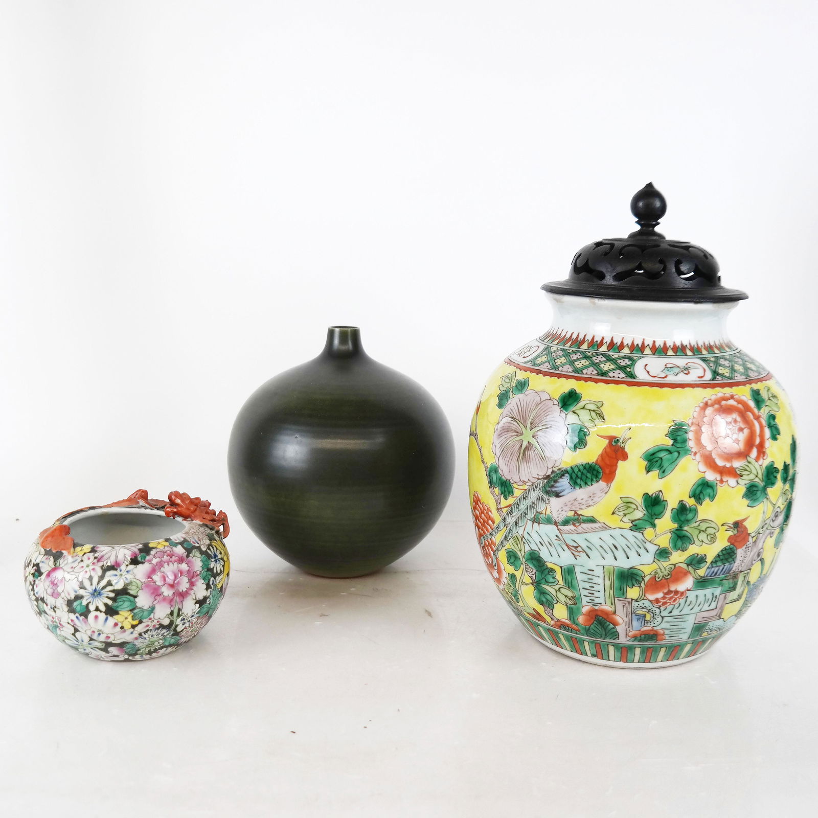Three Chinese Ceramic Vessels (1 of 17)