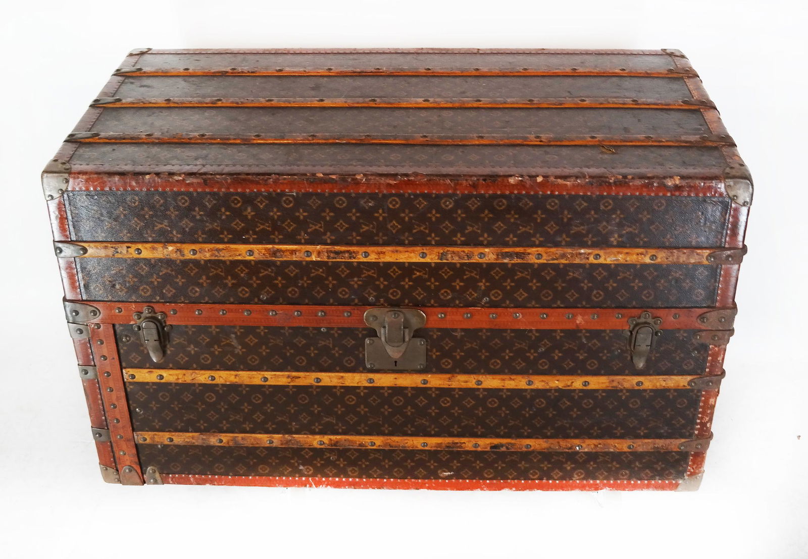 Vintage Louis Vuitton Steamer Trunk (1 of 13)