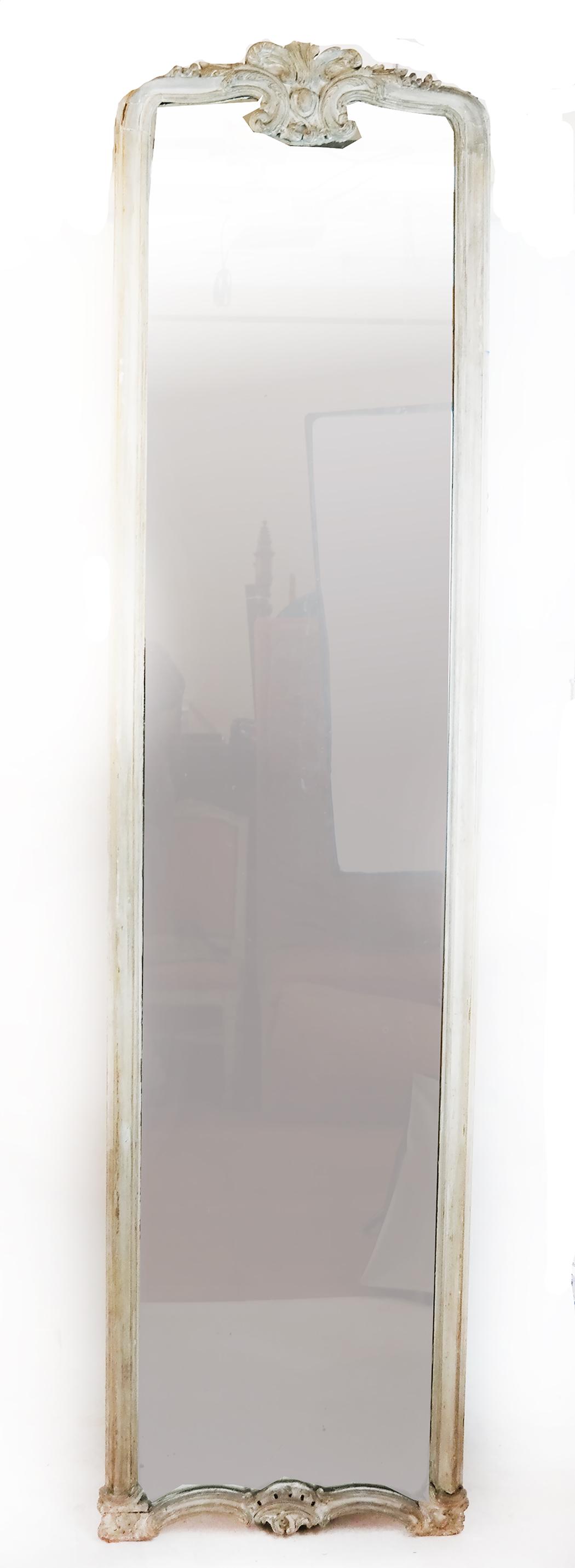 French Painted Pier Mirror (1 of 5)