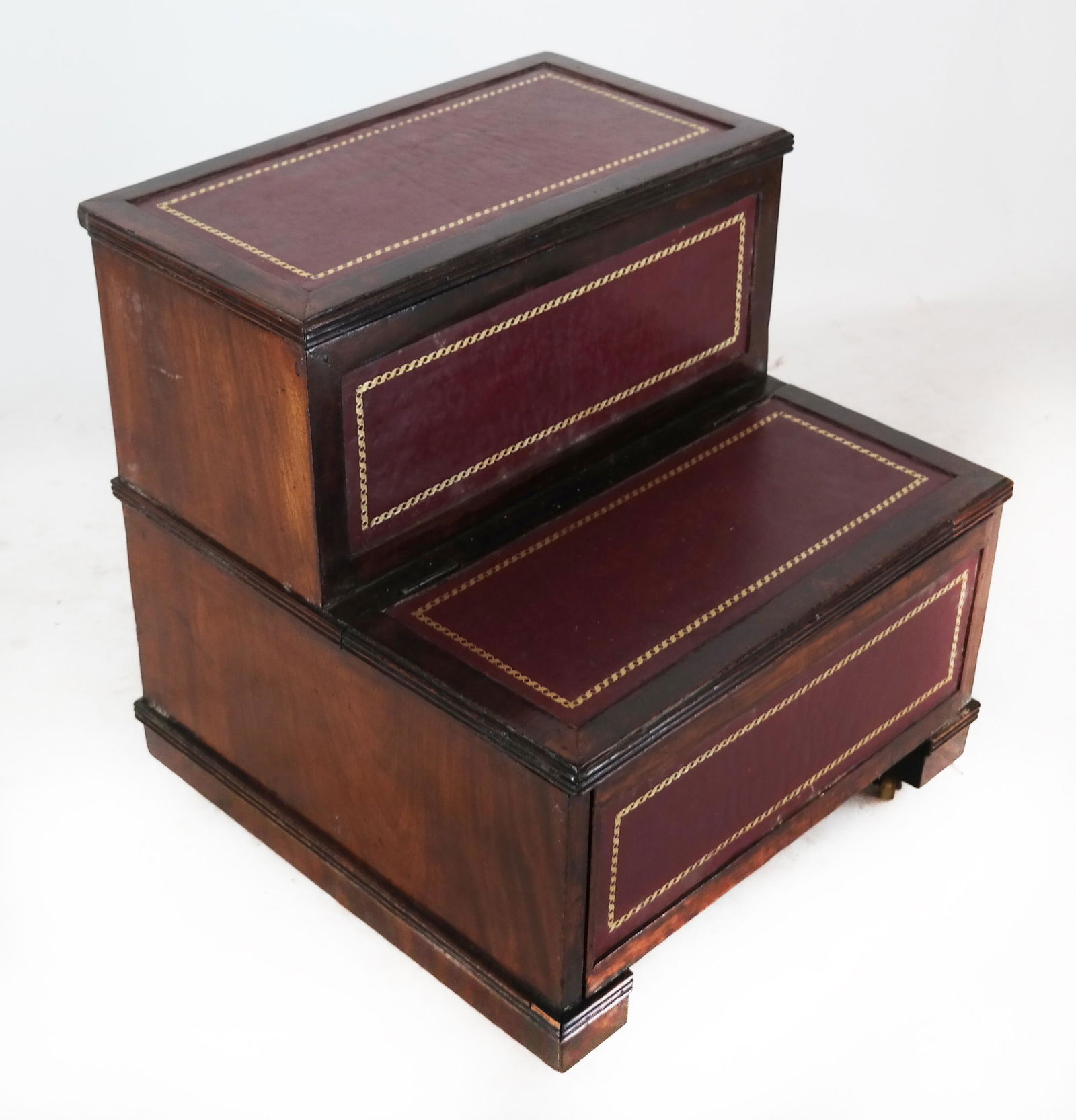 19th C. American Mahogany Bed Steps (1 of 6)