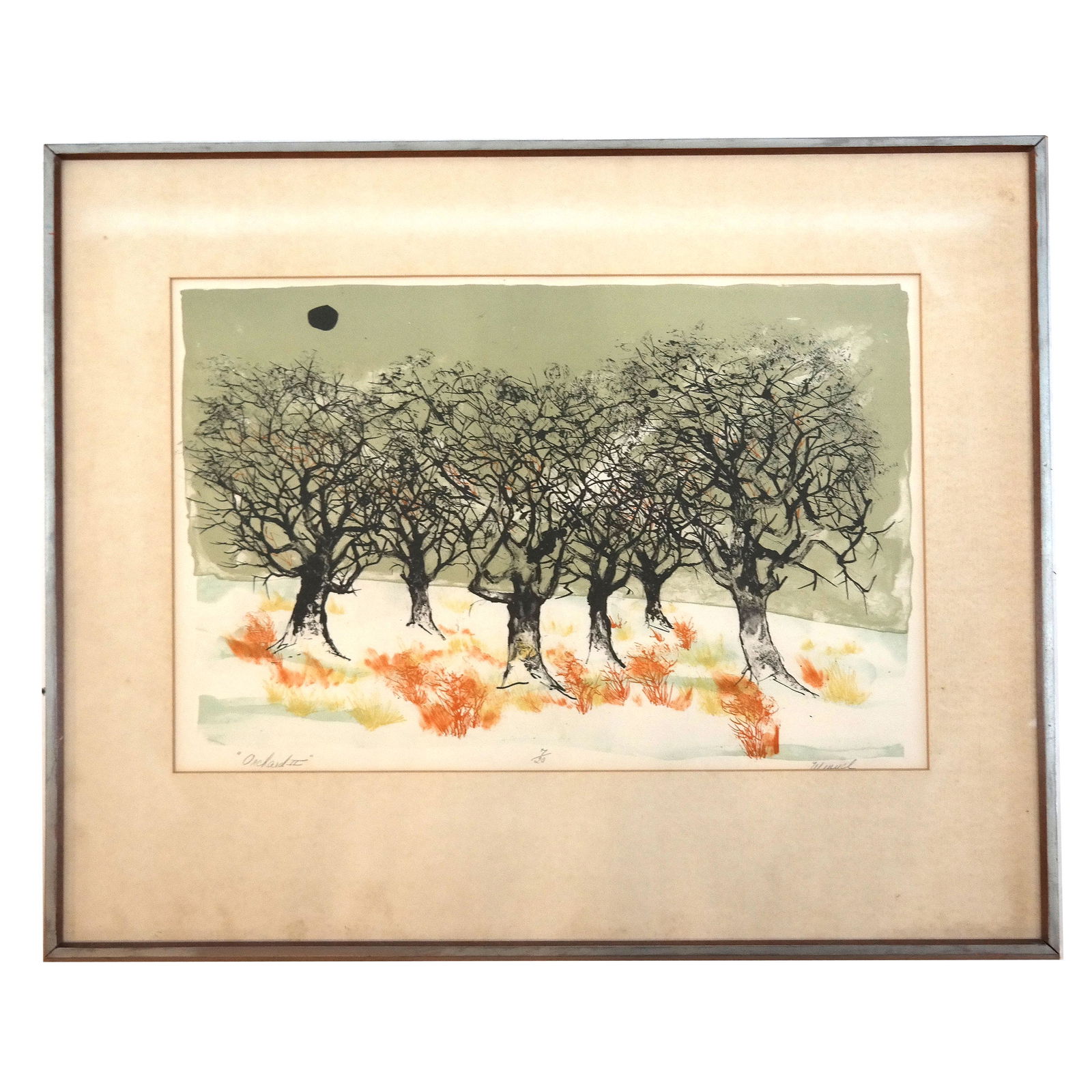 John MUENCH: Orchids II" - Lithograph (1 of 6)