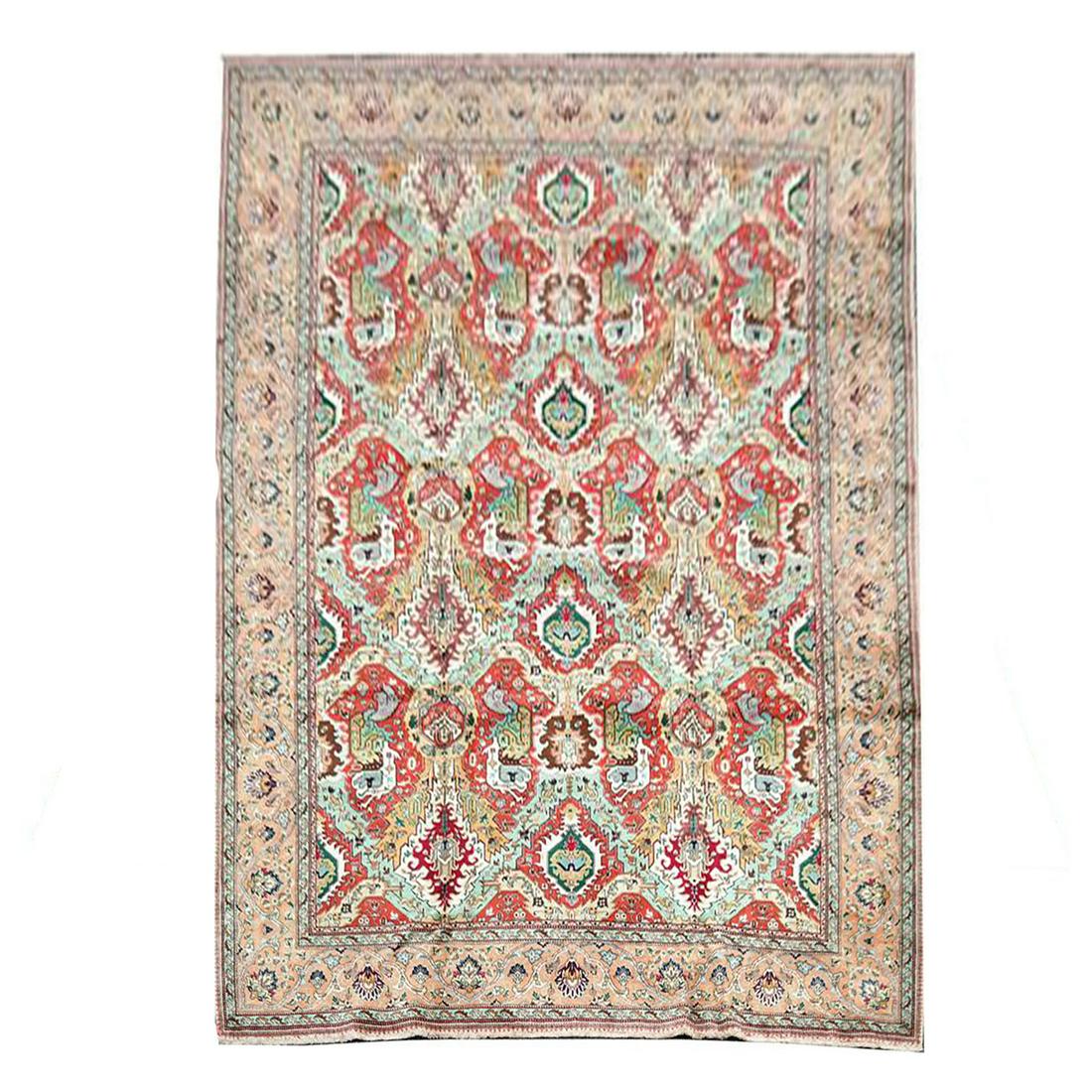 Dragon Design Tabriz Rug, Circa 1950 (1 of 10)