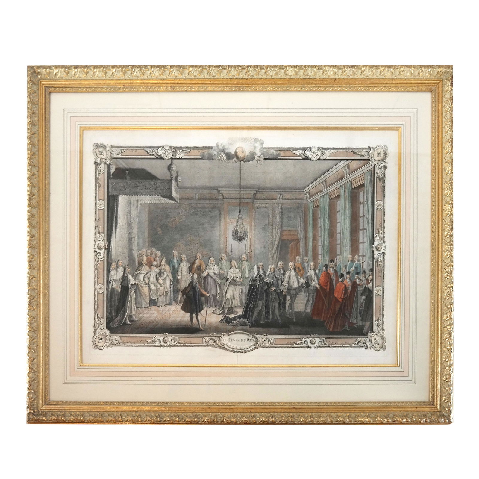 19th C. Engraving - Le Lever Du Roy (1 of 8)