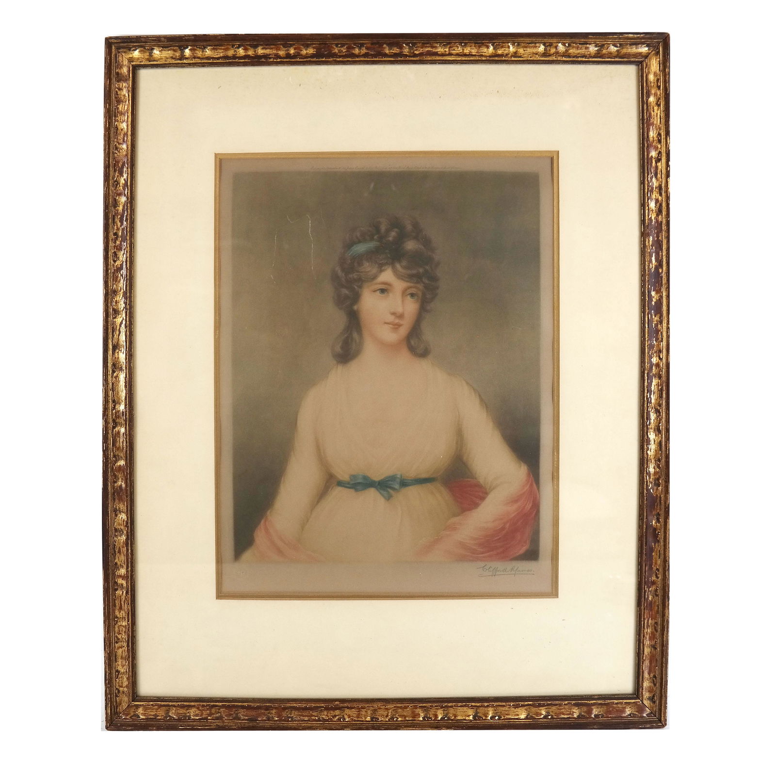 Clifford JAMES: Portrait of a Woman - Lithograph (1 of 8)