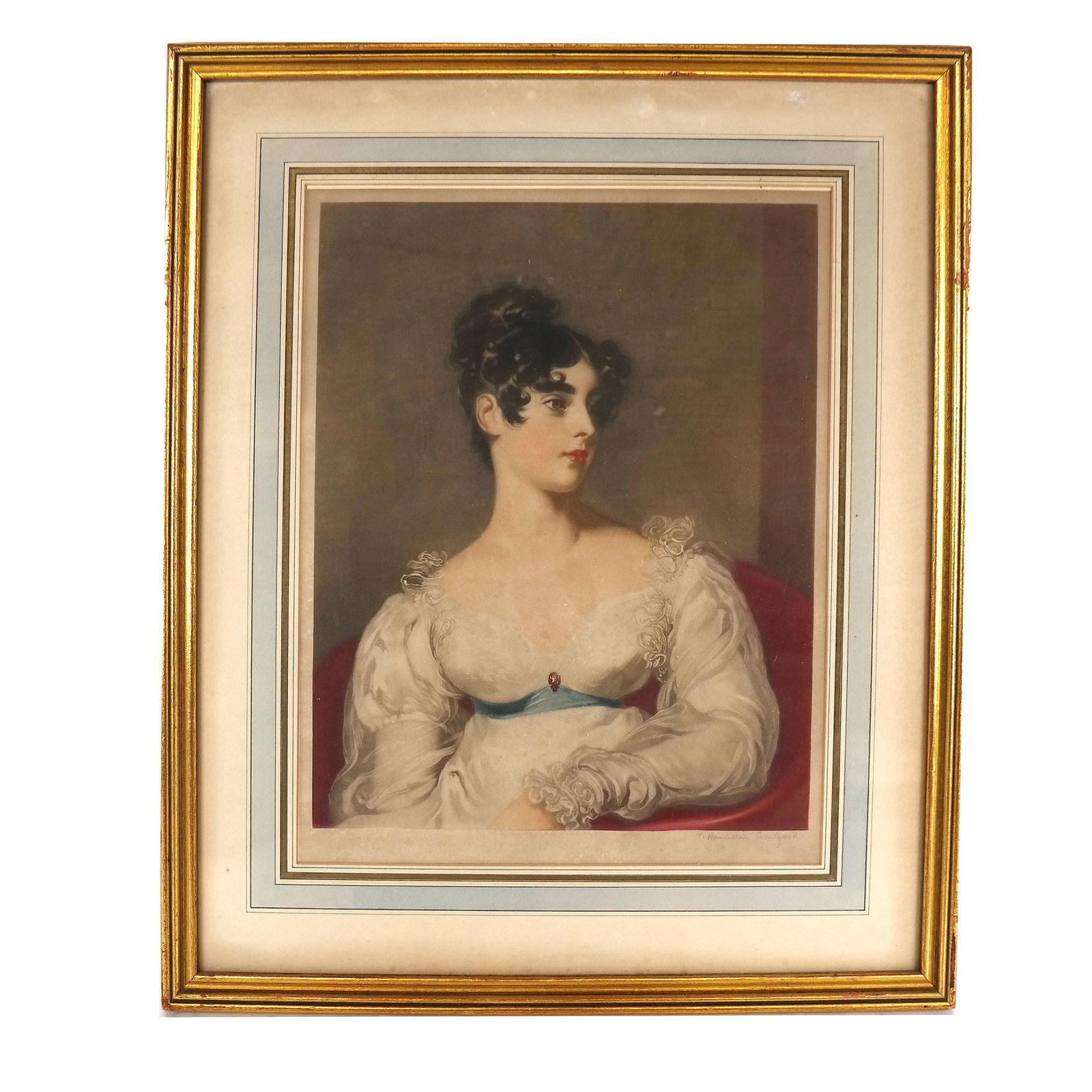 T. H. CRAWFORD: Portrait of a Lady - Lithograph (1 of 7)