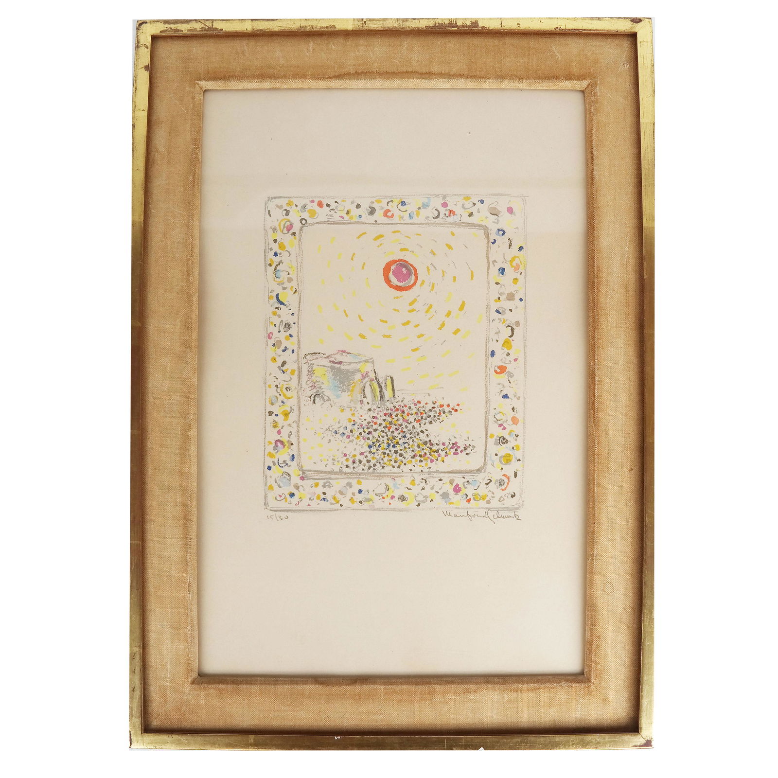 Manfred SCHWARTZ: Sunny Landscape - Lithograph (1 of 7)