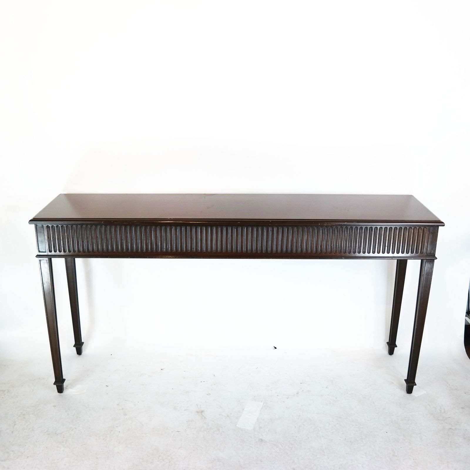 Regency-Style Mahogany Console Table (1 of 7)