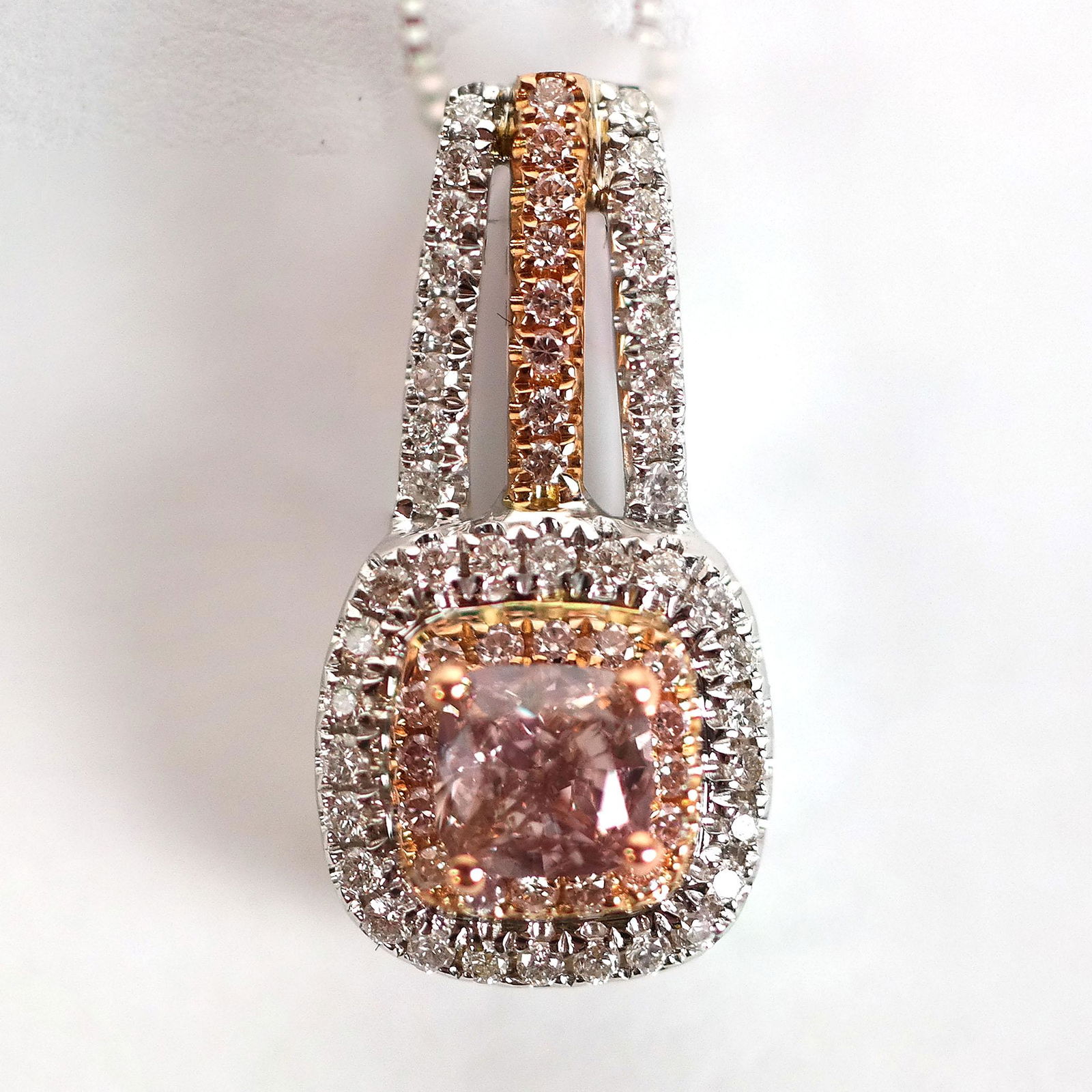 Pink Diamond Necklace (1 of 8)