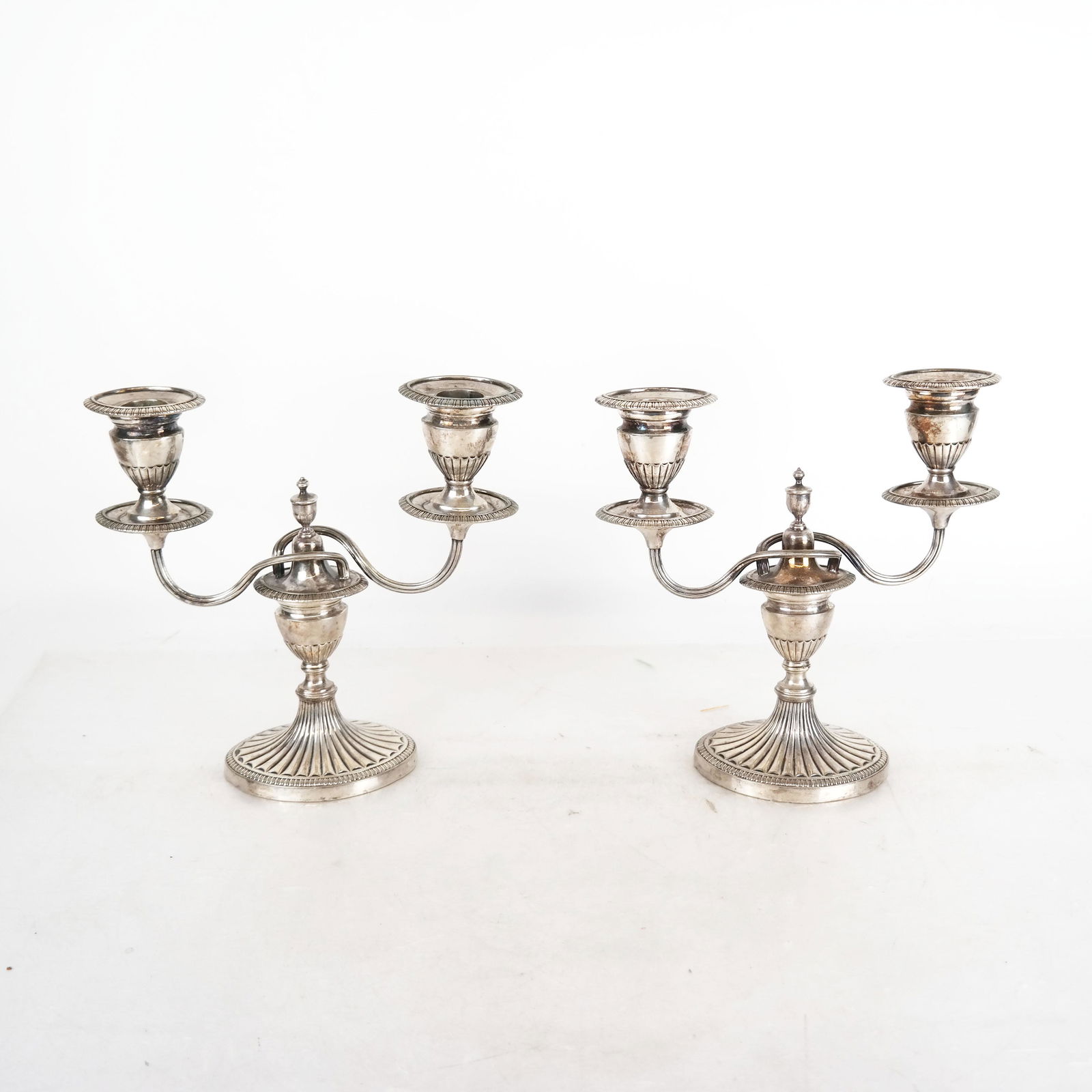 Pair Tiffany & Co. Silver Plate Candelabra (1 of 7)