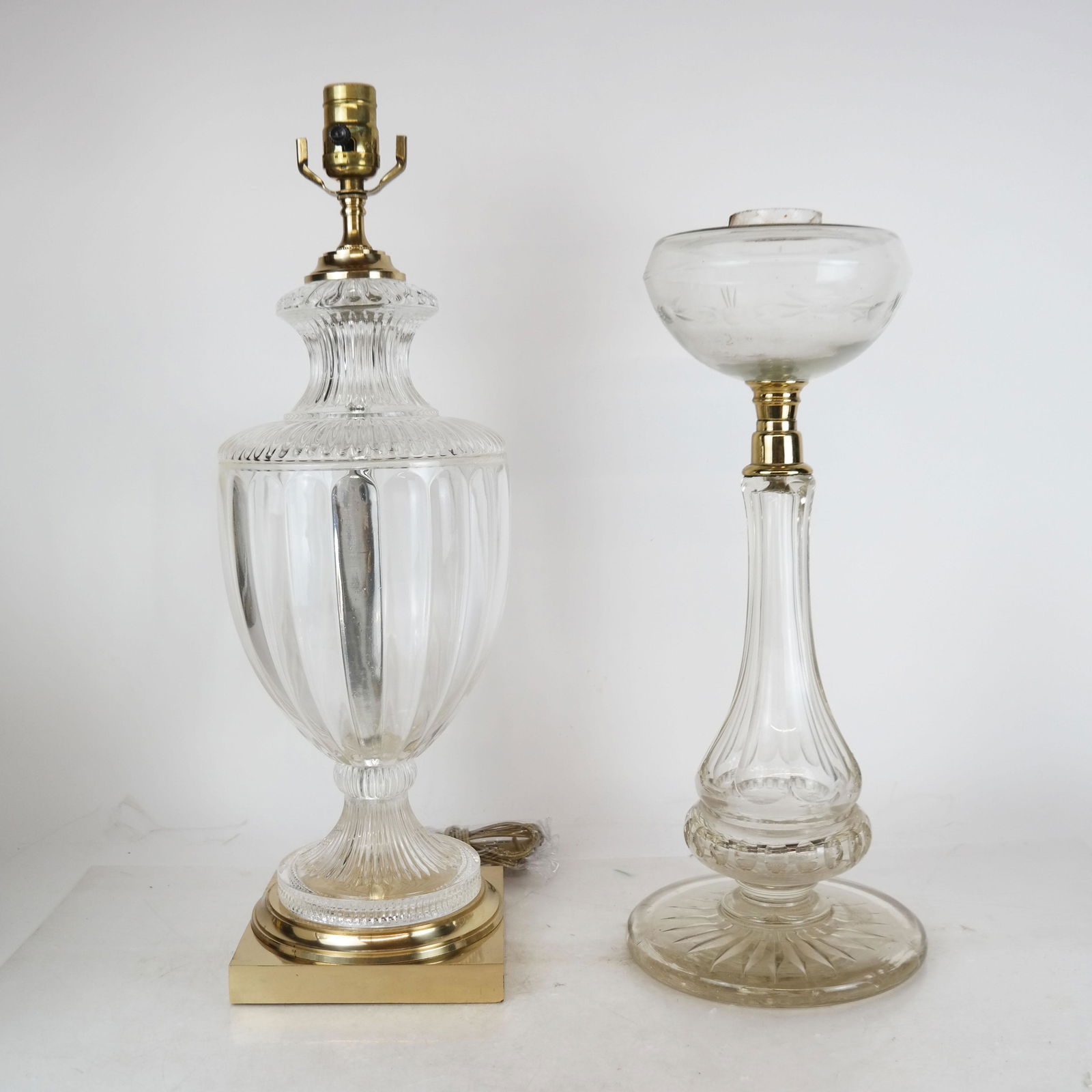 Two Crystal Column Lamps (1 of 16)