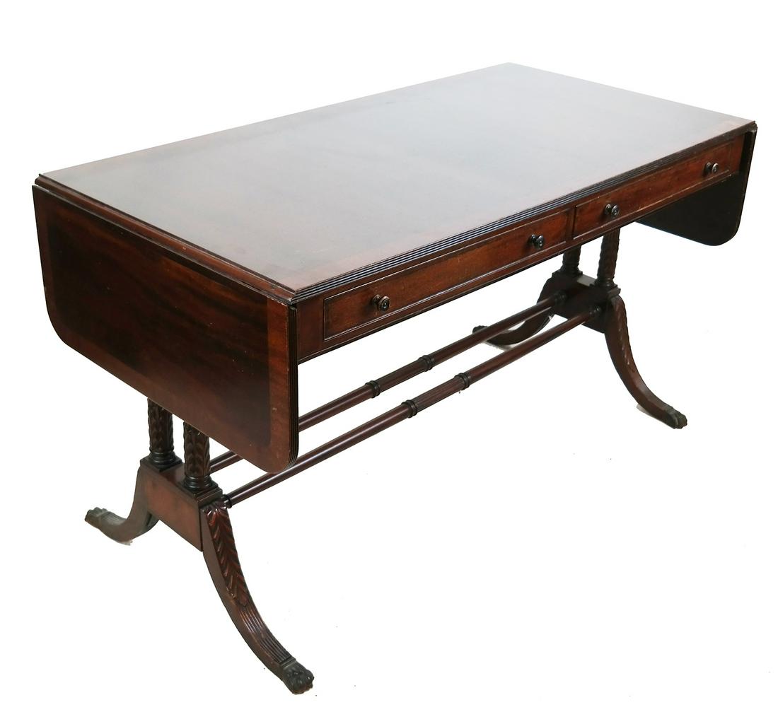 Vintage Mahogany Sofa Table (1 of 7)