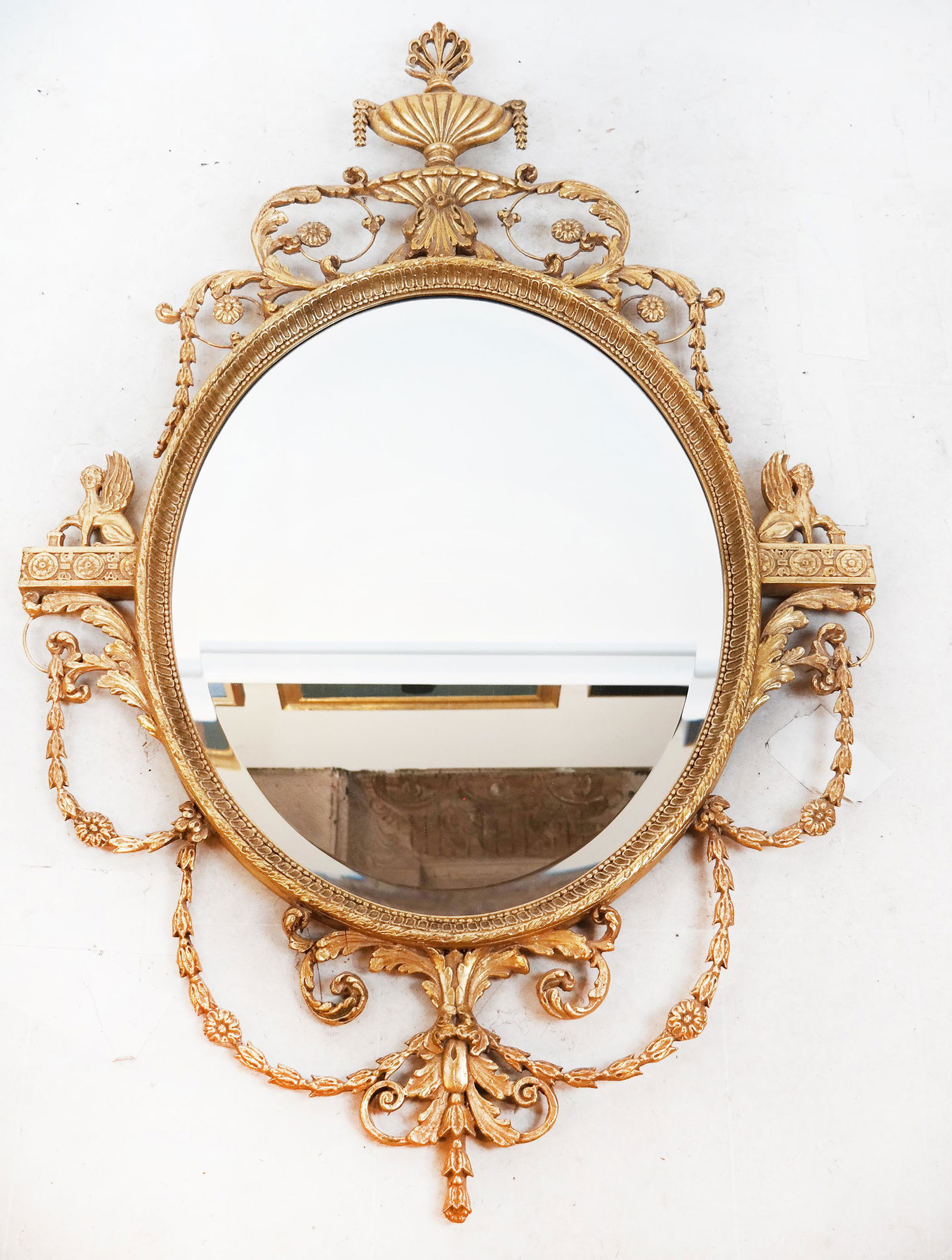 Friedman Bros. George III-Style Gilt Wood Mirror (1 of 8)