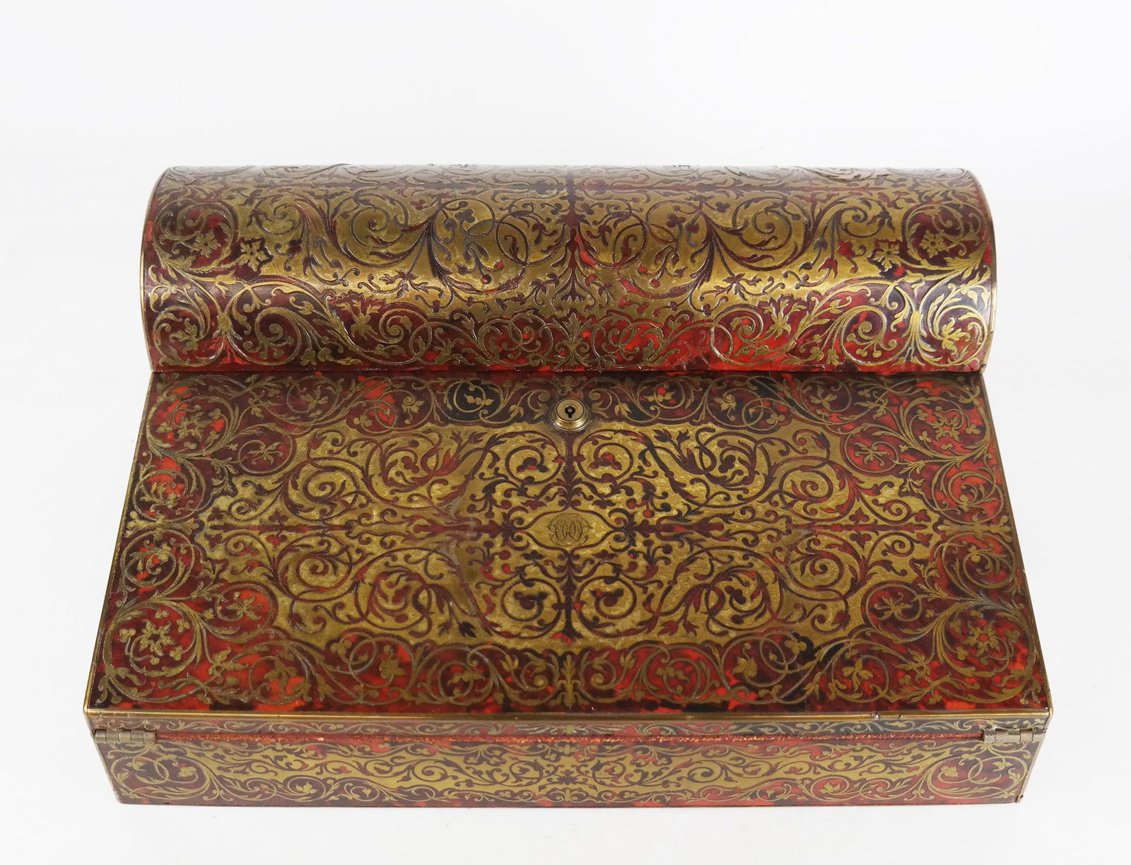 19th C. Boulle-Style Inlaid Laptop Desk (1 of 12)