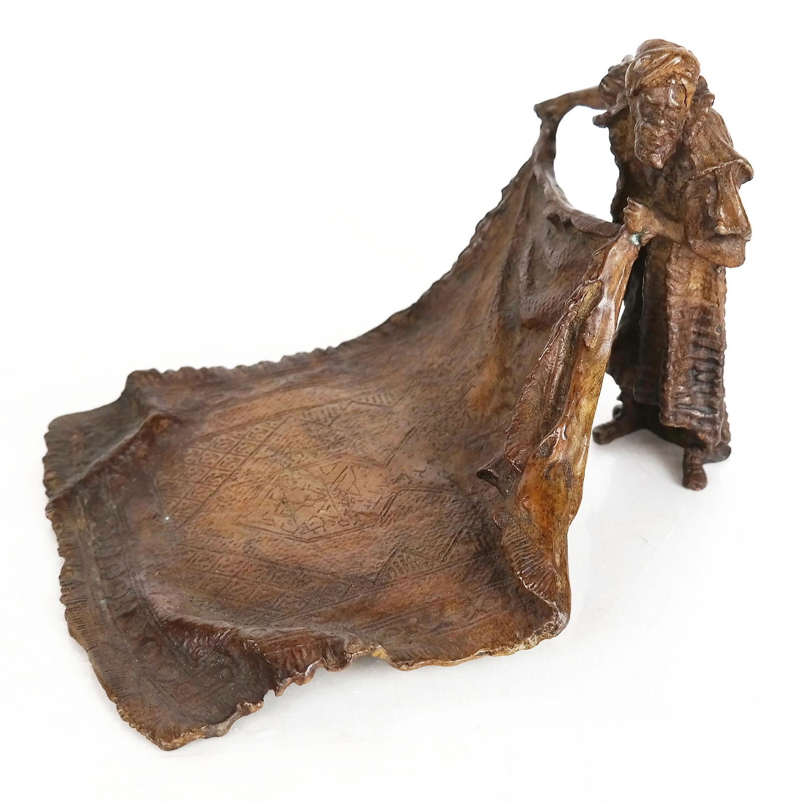 Franz BERGMAN: Carpet Seller - Cold Painted Bronze (1 of 6)
