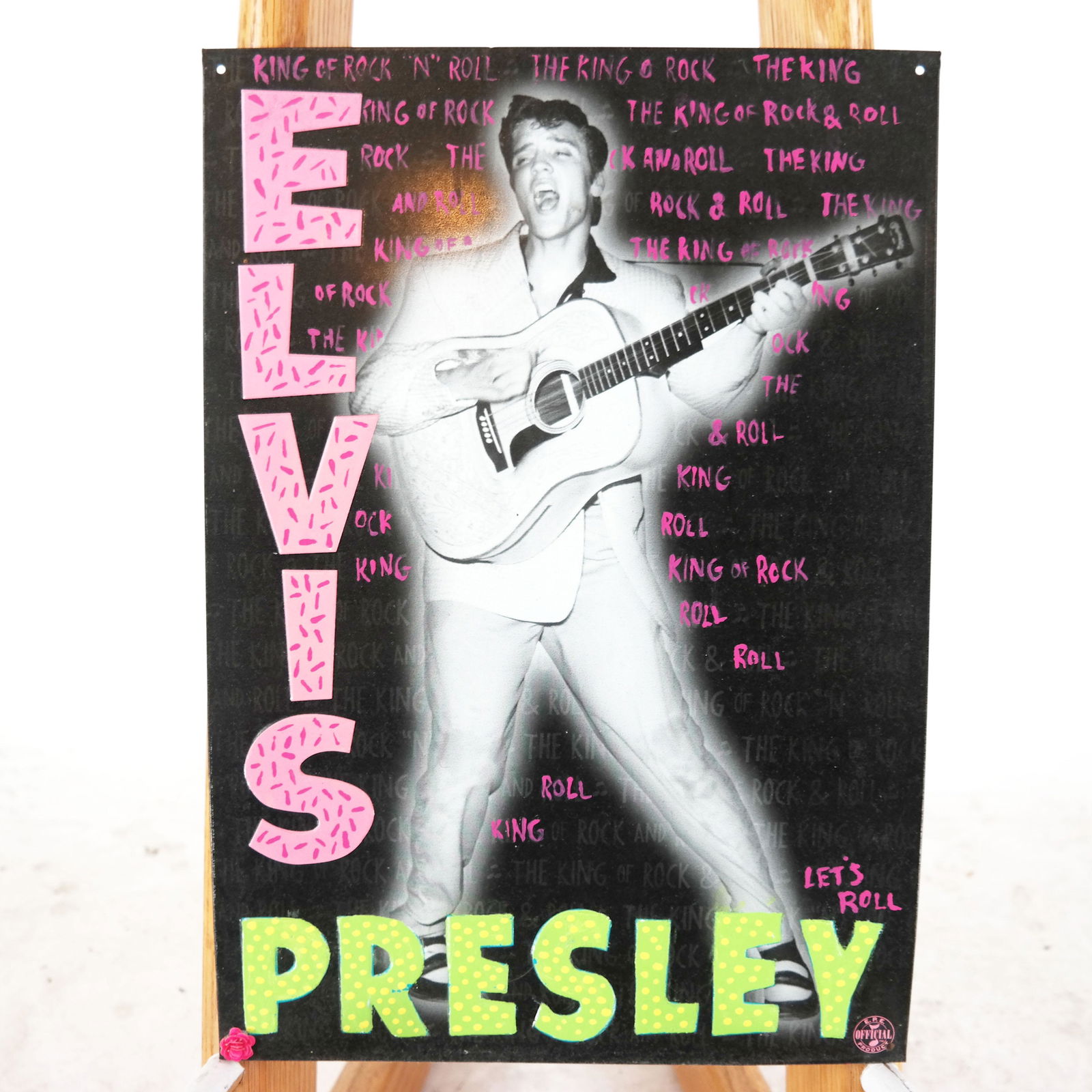 Elvis Presley Memorabilia on Tin, Circa 1998 (1 of 7)