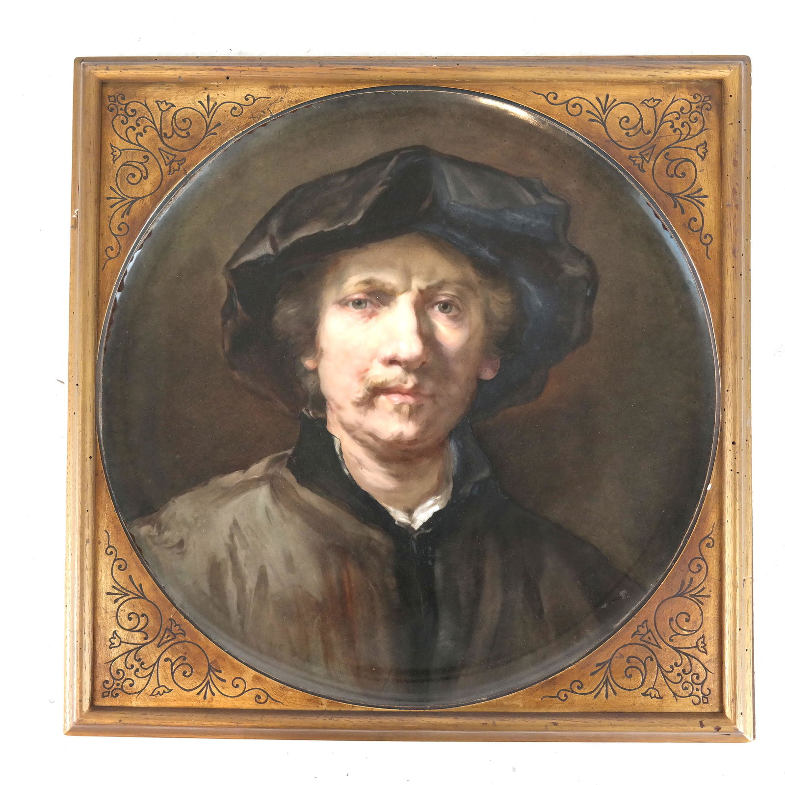 Austrian Portrait Charger of Rembrandt (1 of 5)