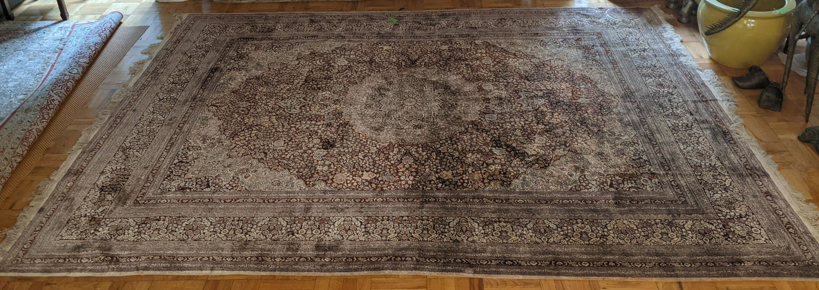 Sino-Persian Style Floral Medallion Carpet (1 of 11)