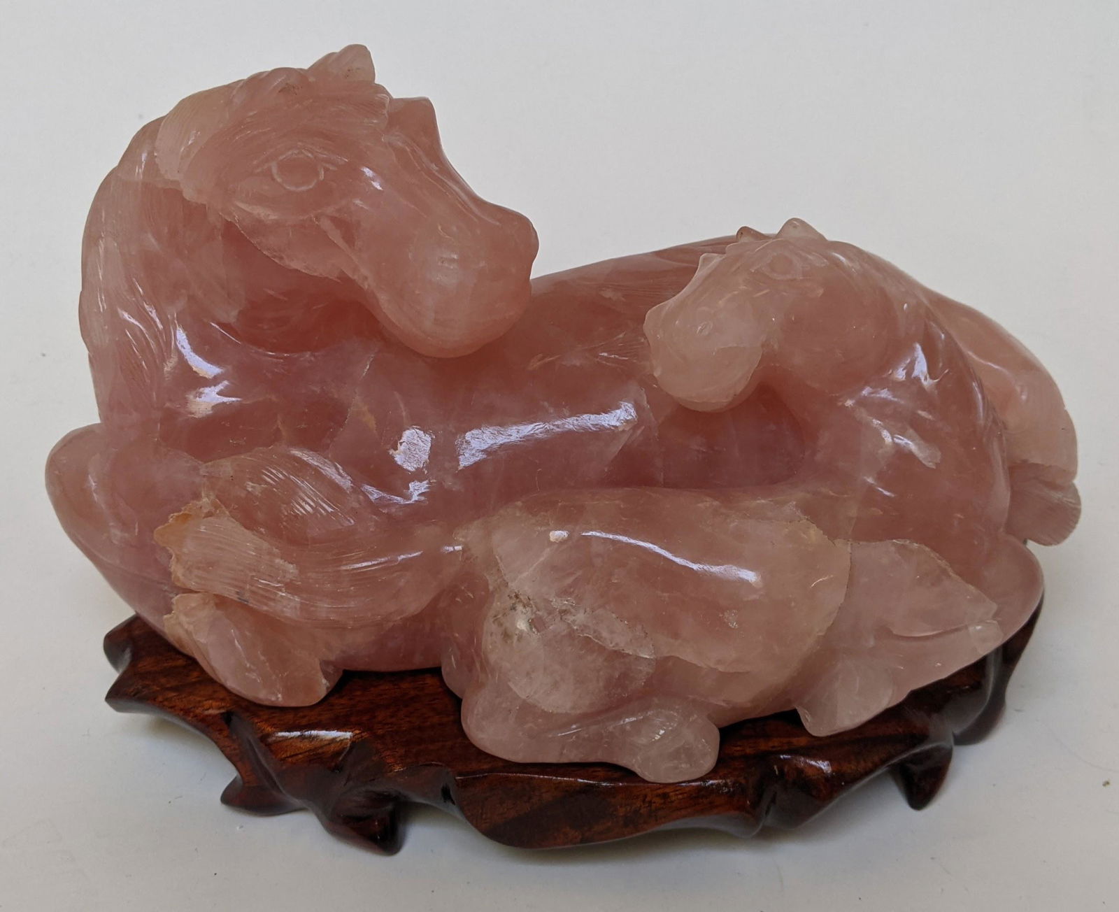 Rose Quartz Chinese Carving (1 of 9)