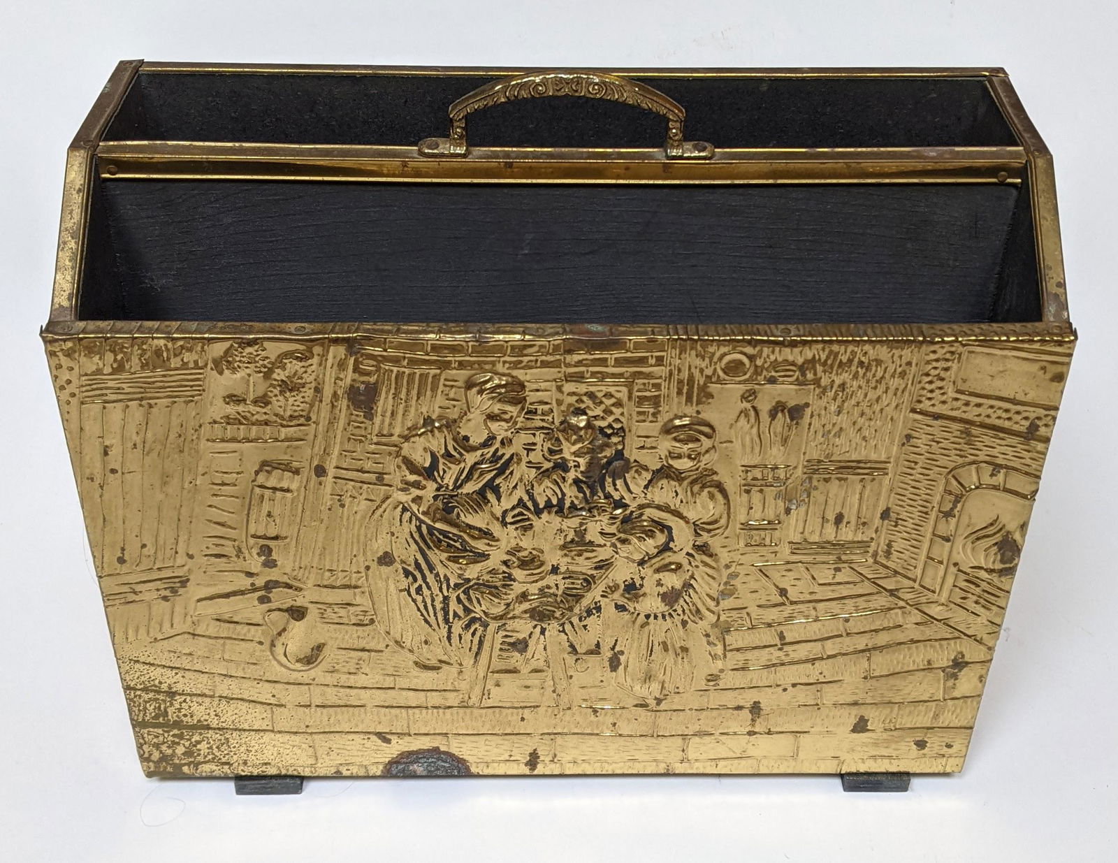 Brass Clad Magazine Rack (1 of 8)