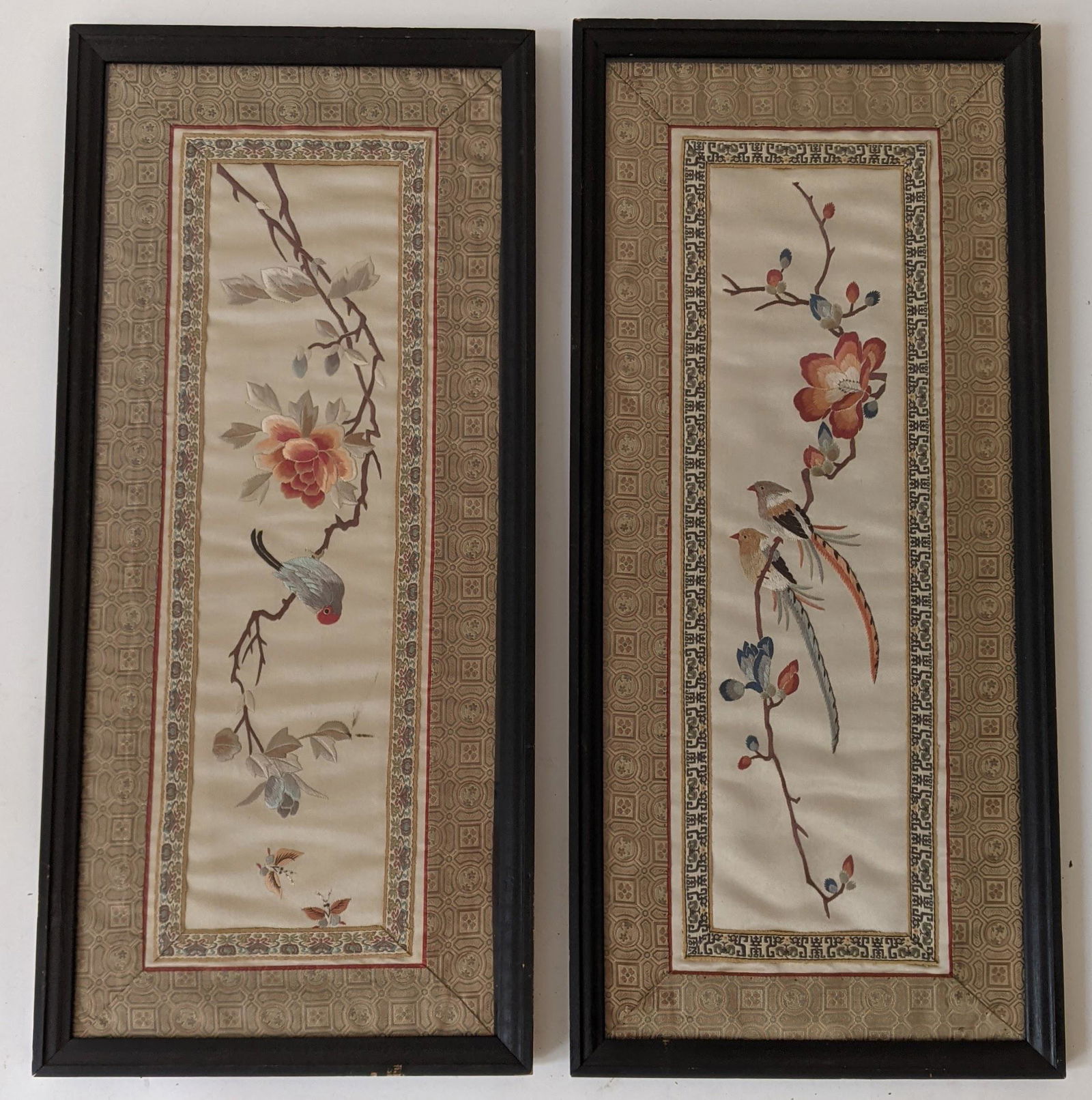 Two Framed Chinese Embroideries (1 of 7)