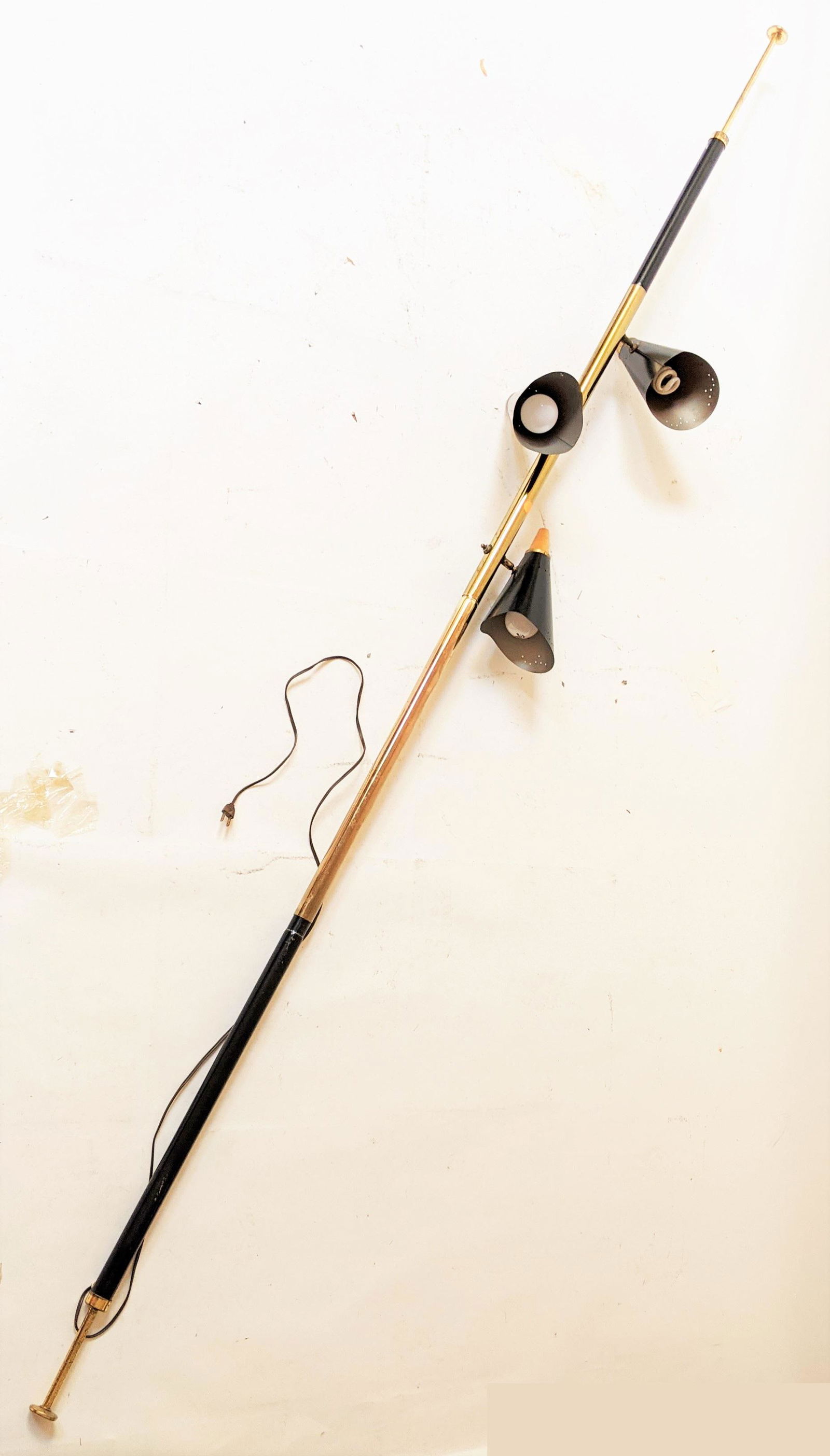 Mid-Century 3-Light Floor Lamp (1 of 13)