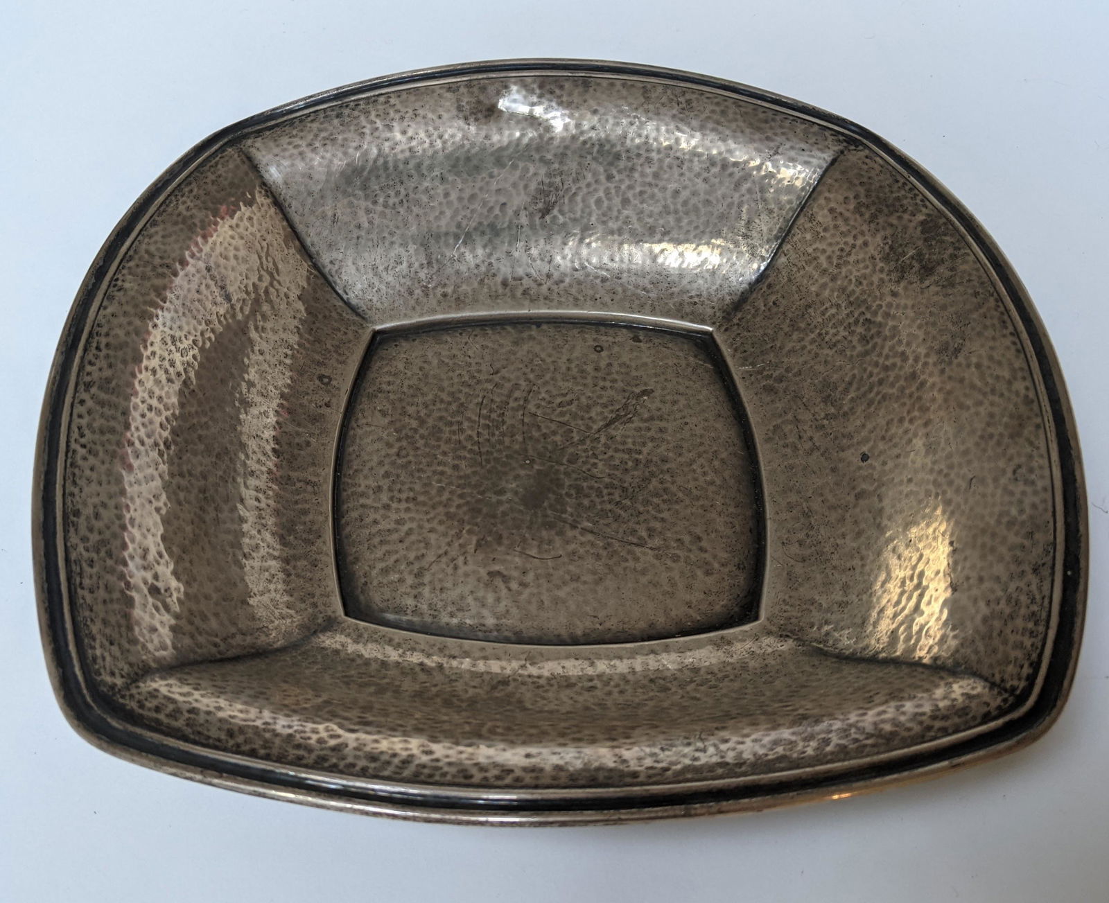 American Sterling Silver Hand Hammered Bowl (1 of 8)