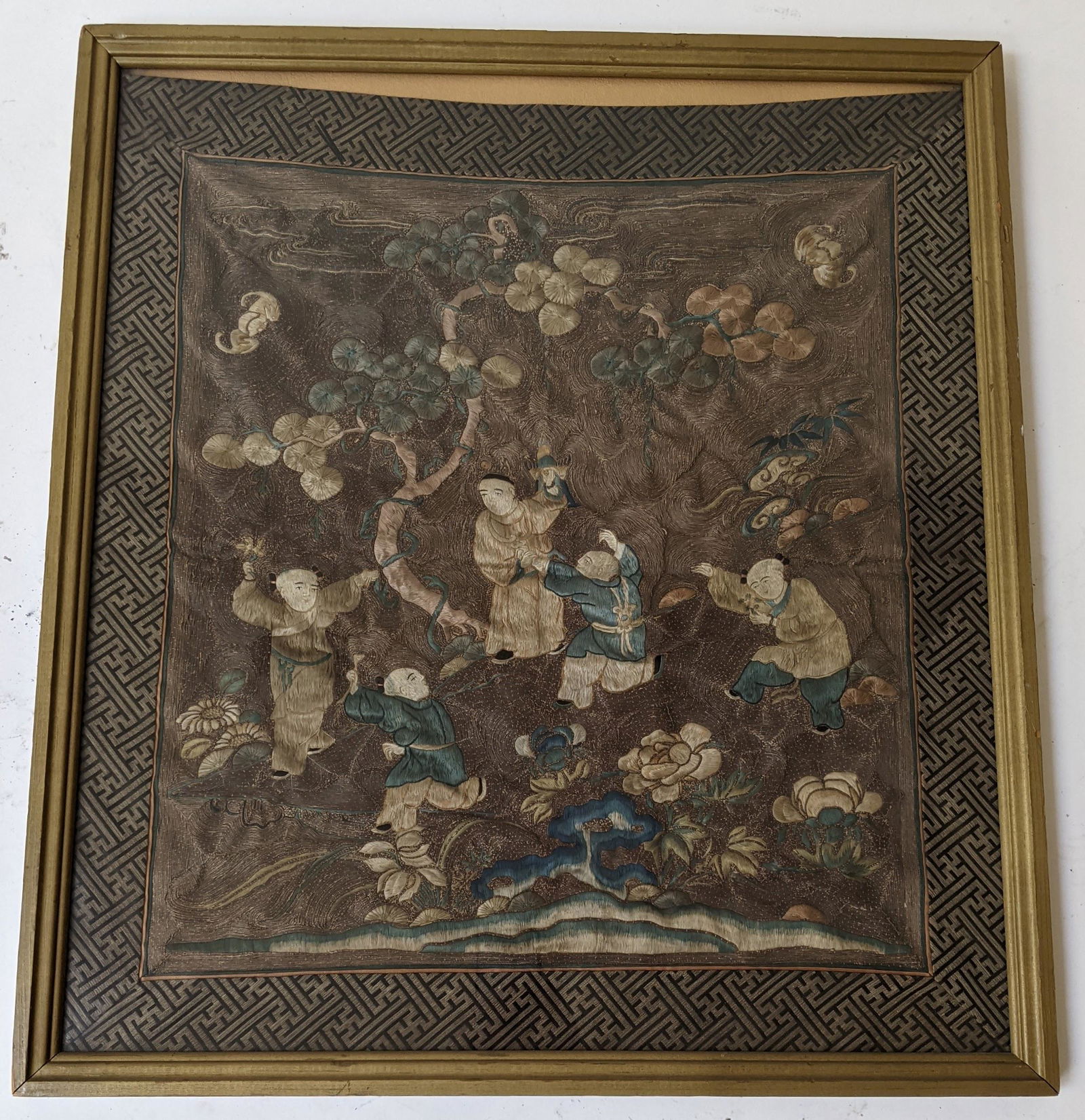 Vintage Framed Chinese Embroidery (1 of 10)