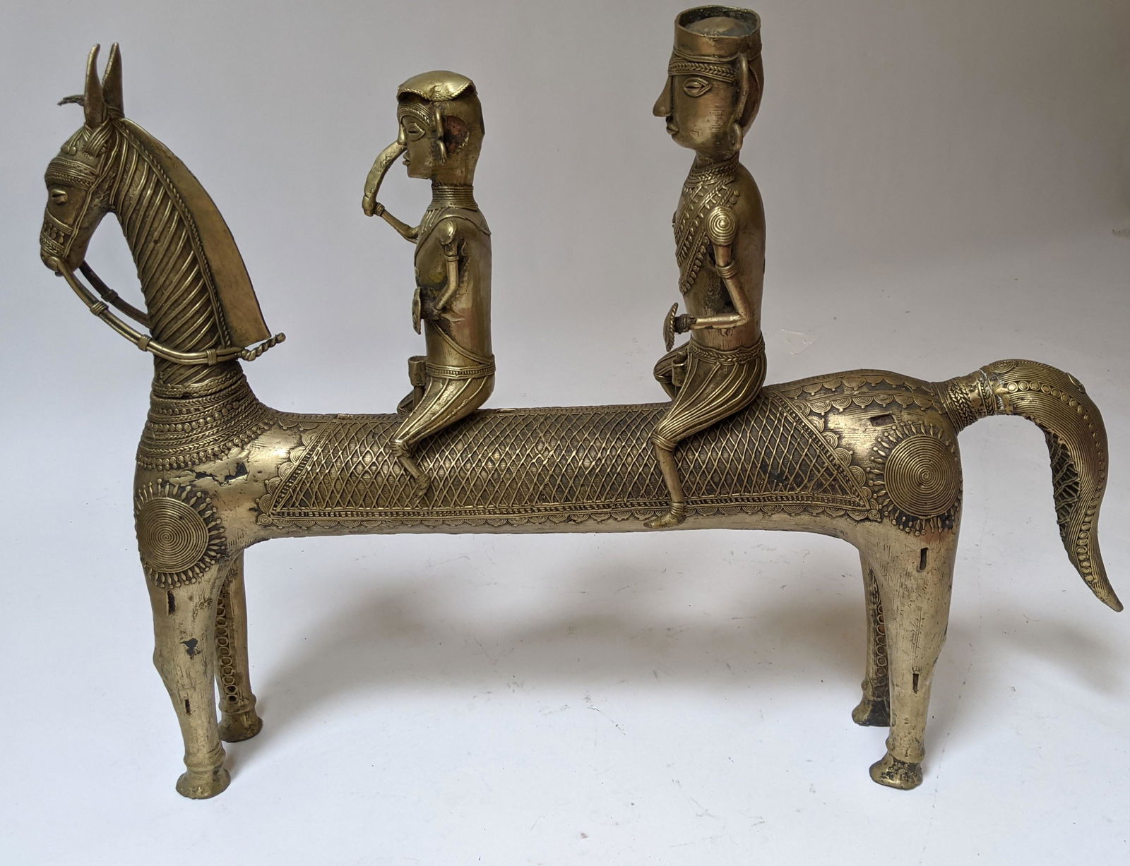 Balinese Brass Figural Sculpture (1 of 9)