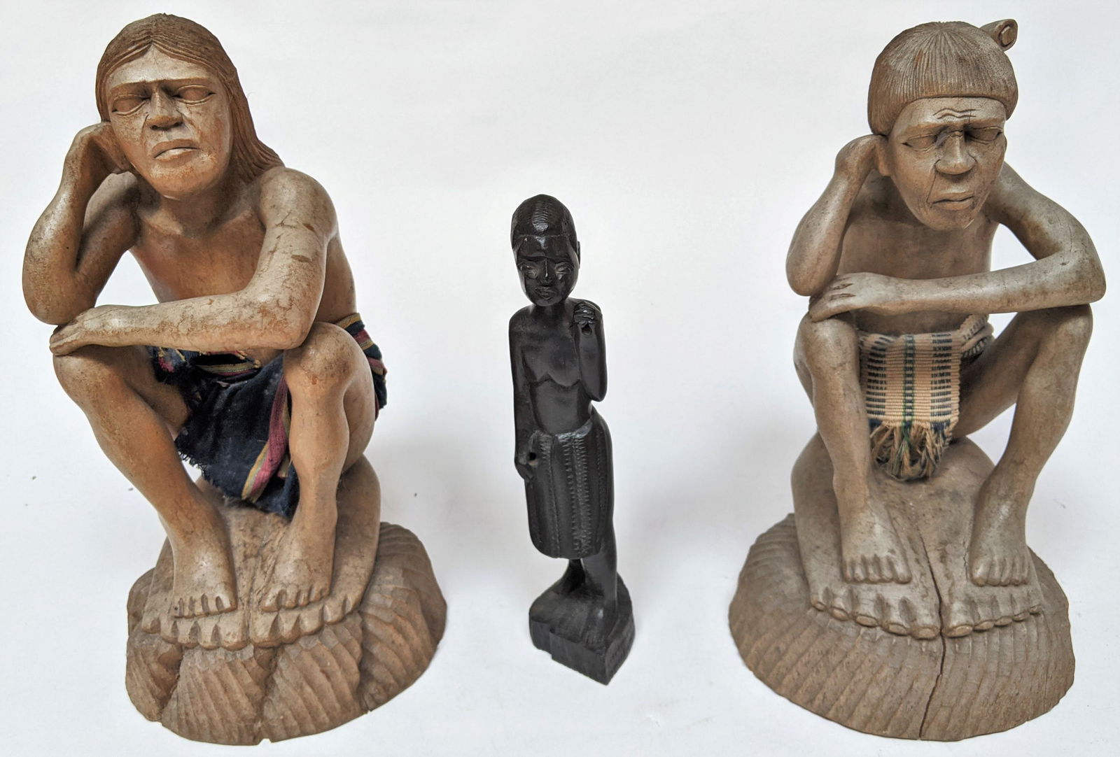 Three African Wood Figures (1 of 16)