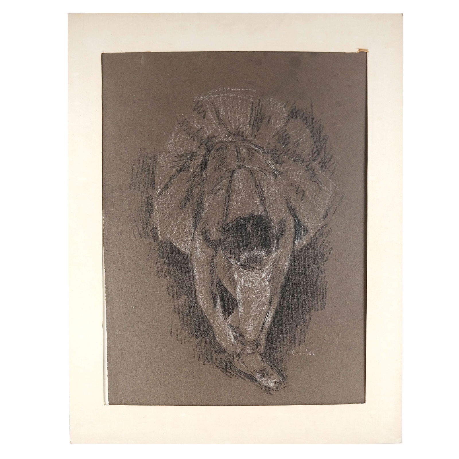 Russell COWLES: "Ballerina" - Drawing (1 of 12)