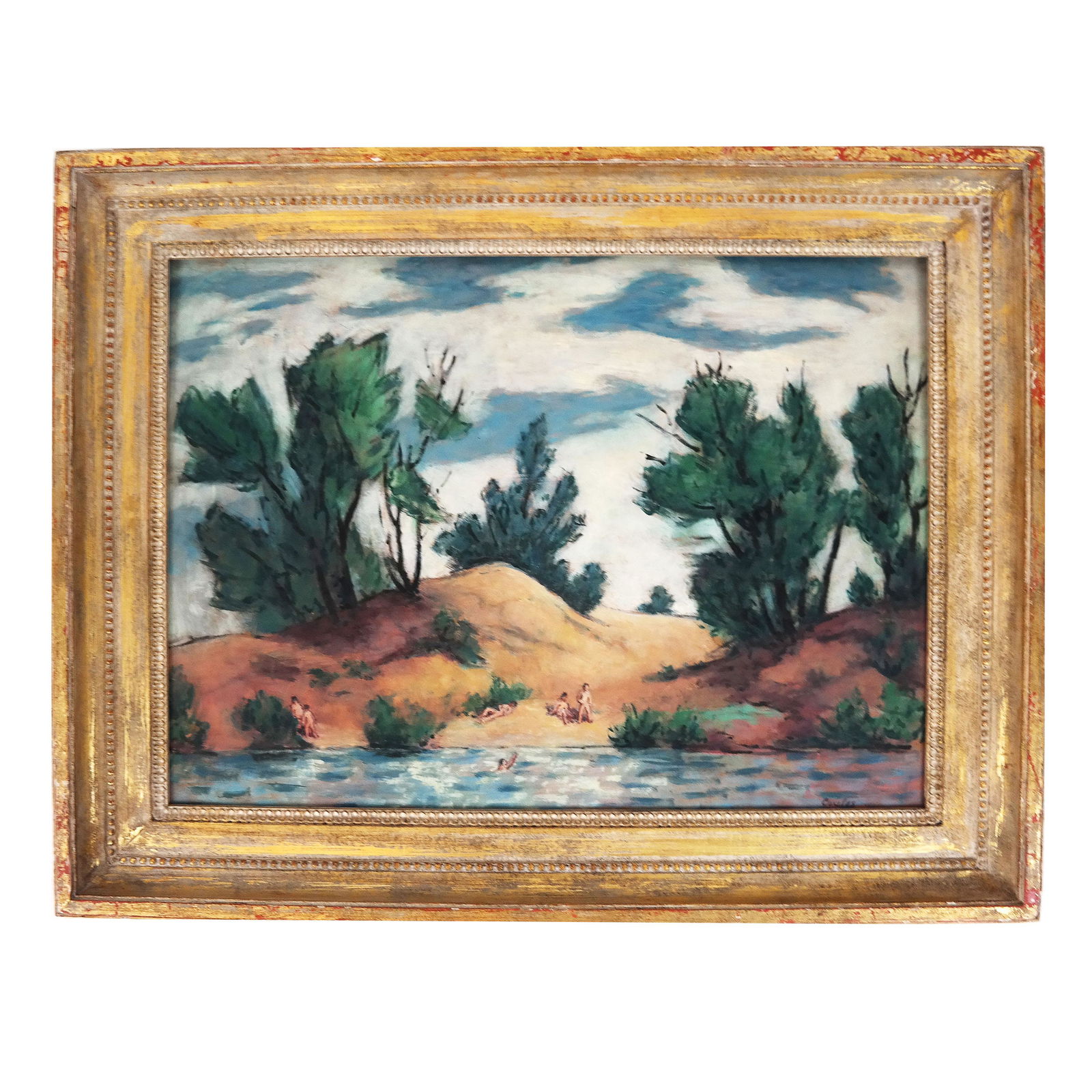 Russell COWLES: "Dunes & Pines" - Oil Painting (1 of 6)