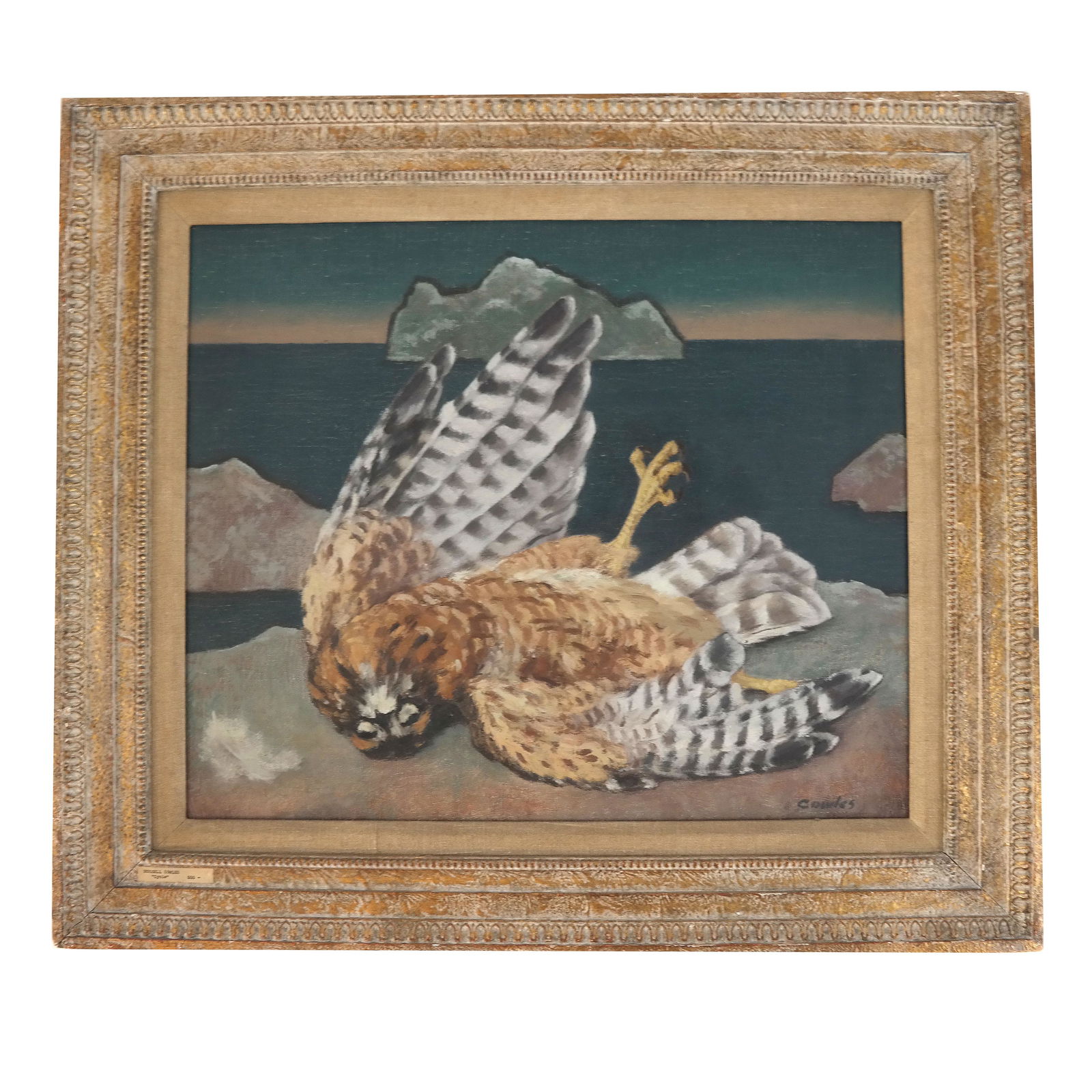 Russell COWLES: "Cycle" - Oil Painting (1 of 6)