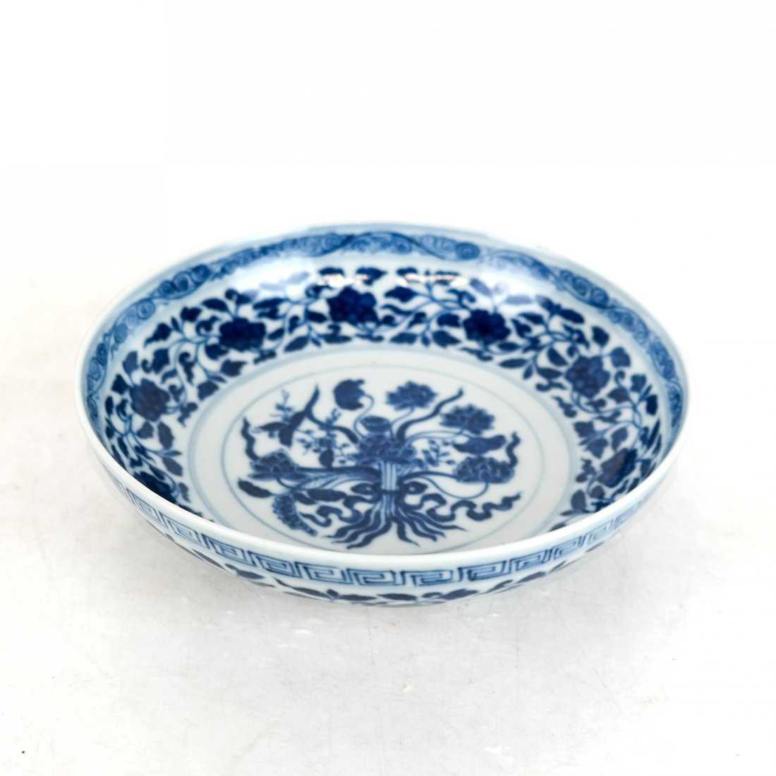 Chinese Porcelain Blue & White Late 19th C. Bowl (1 of 11)
