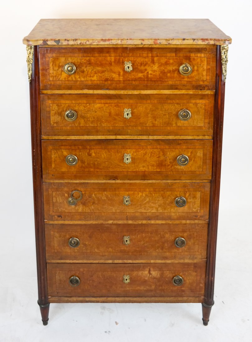 Satinwood Inlaid & Banded Lingerie Chest (1 of 10)