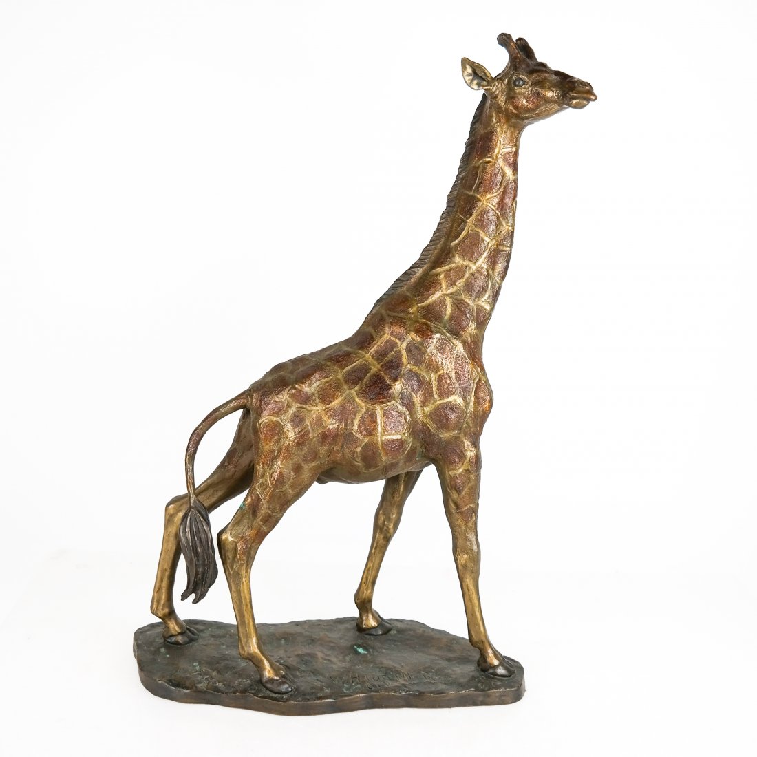 W, H. TURNER: Giraffe - Bronze Sculpture (1 of 7)