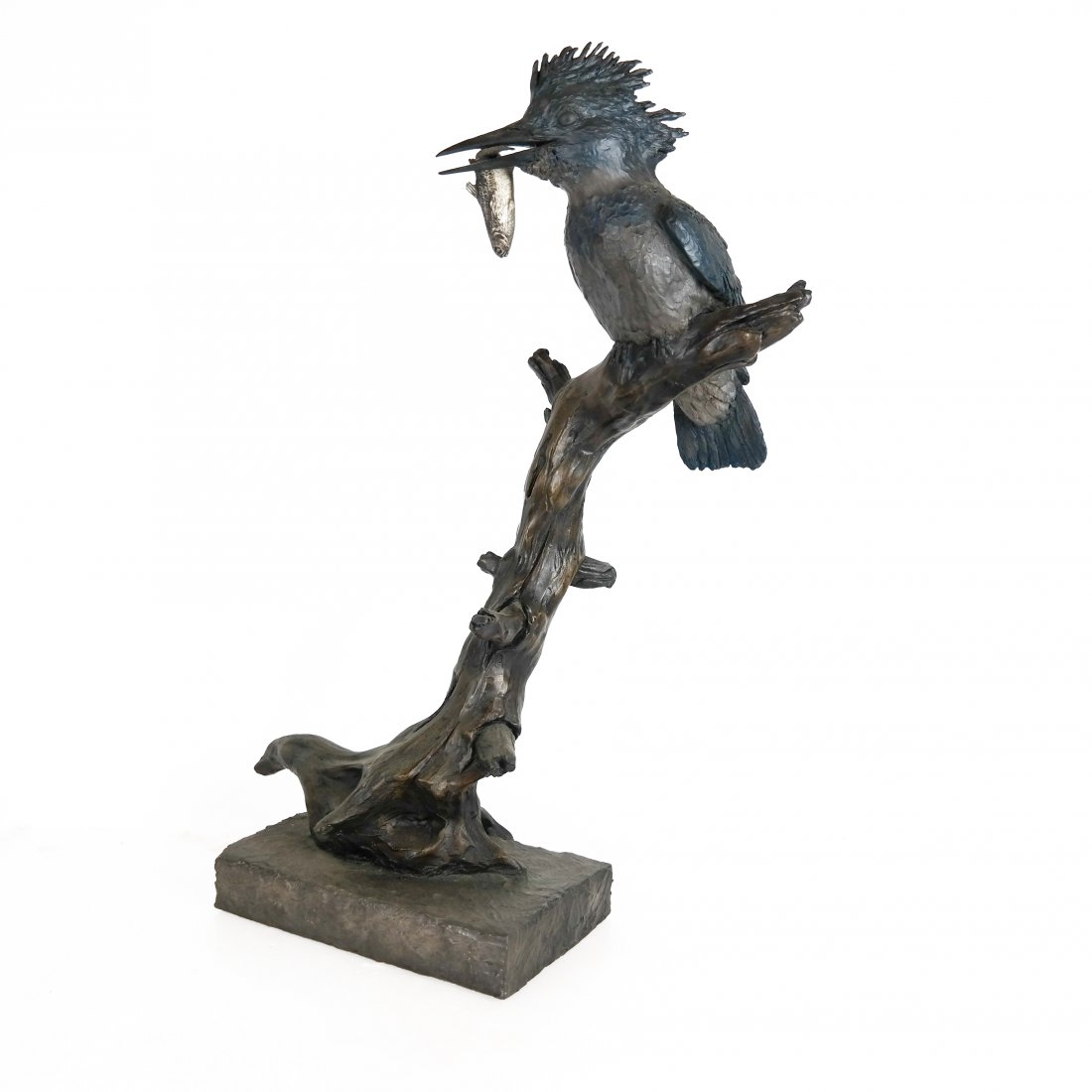 David H. TURNER: Kingfisher - Bronze Sculpture (1 of 6)