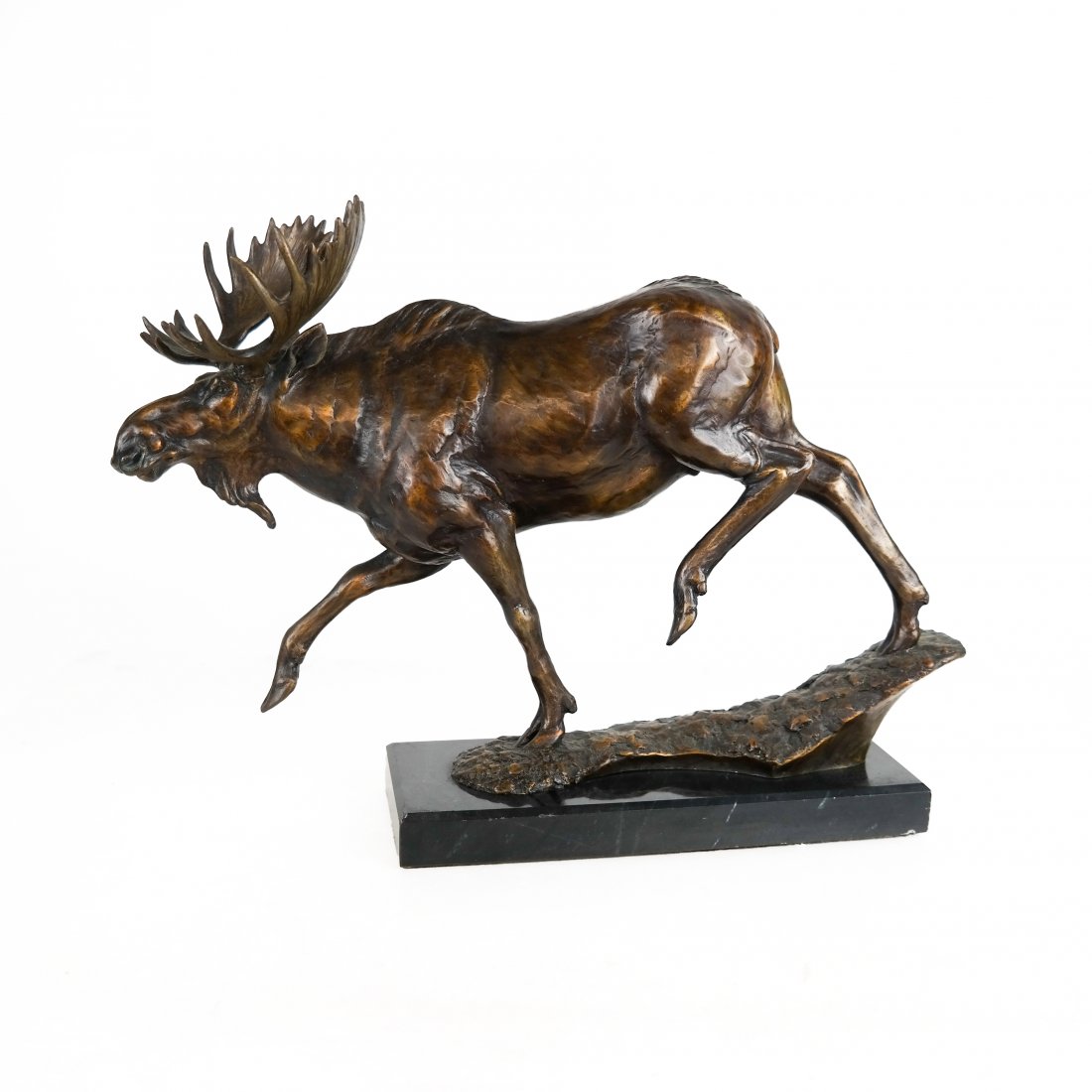 David H. TURNER: Moose - Bronze Sculpture (1 of 7)