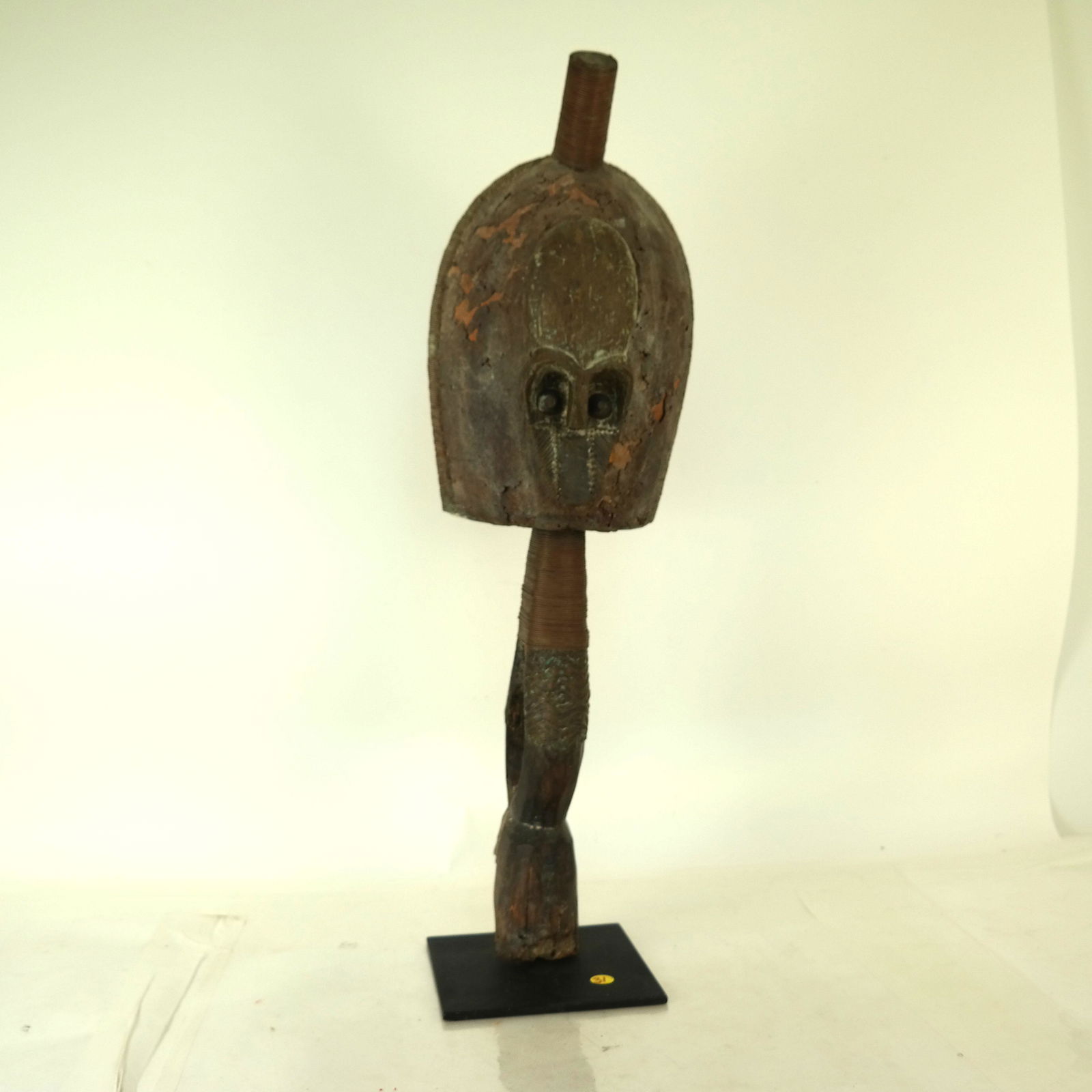 Carved Wood African Post Figure (1 of 11)