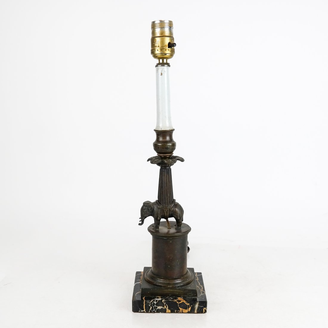 Bronze and Marble Table Lamp (1 of 5)