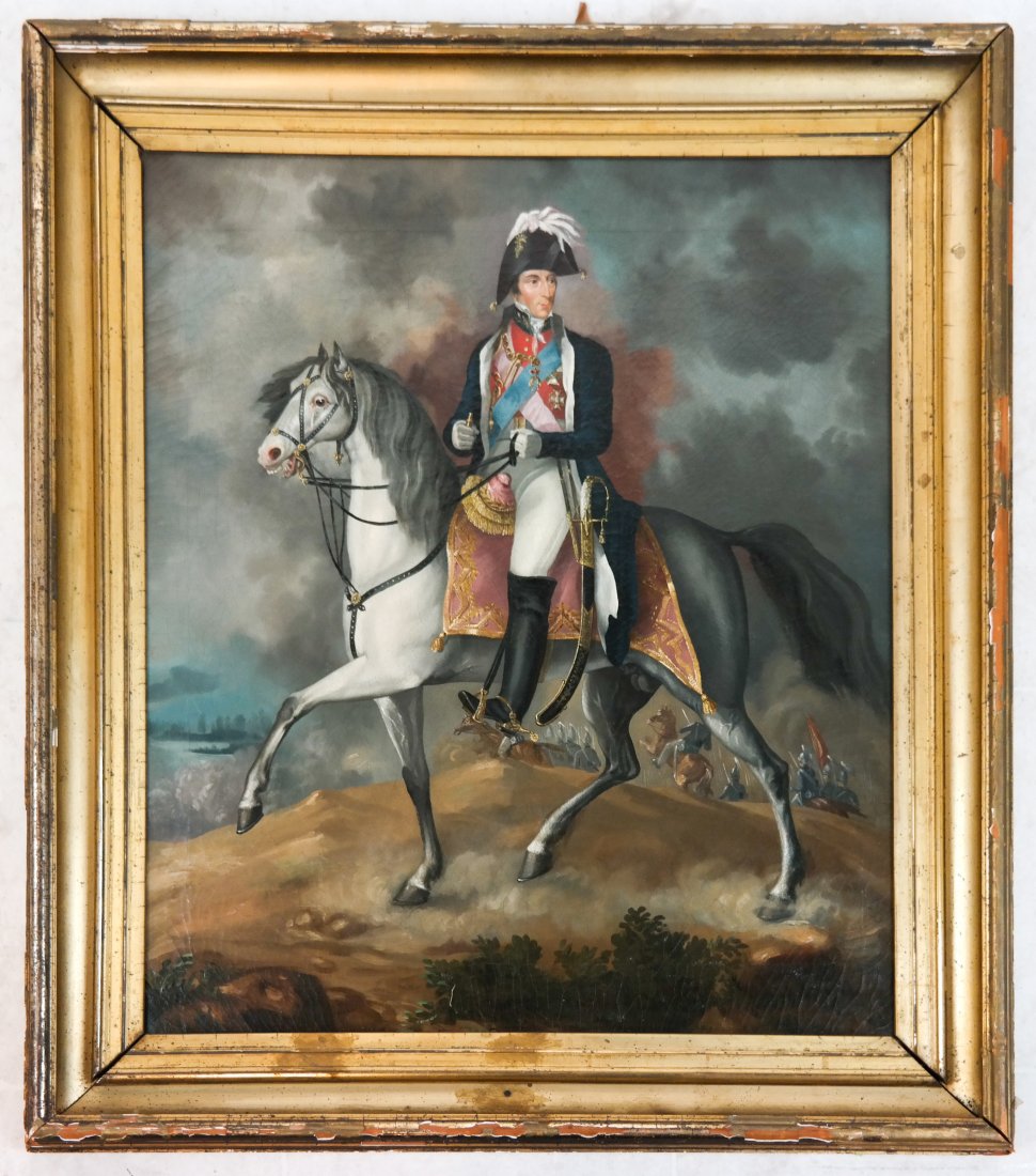18th-19th C. Portrait of French Officer (1 of 5)