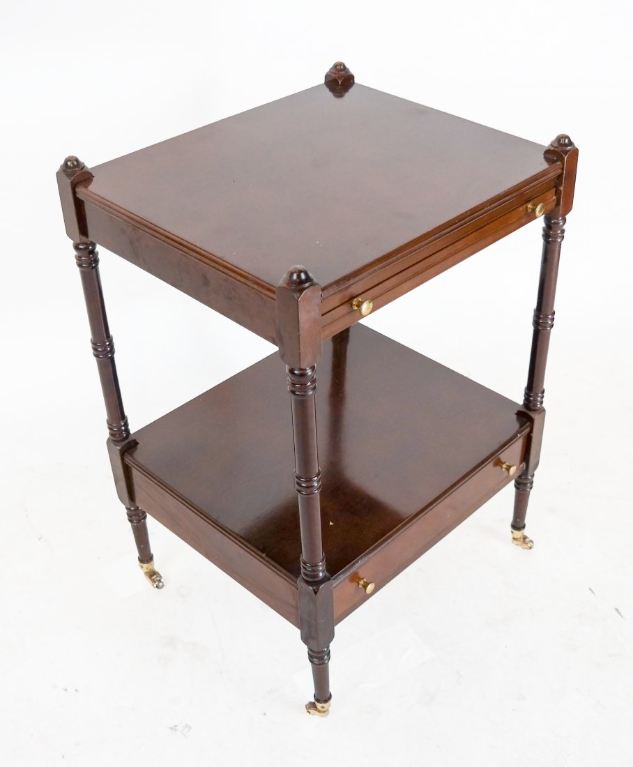 20th C. Mahogany Side Table/Stand (1 of 4)