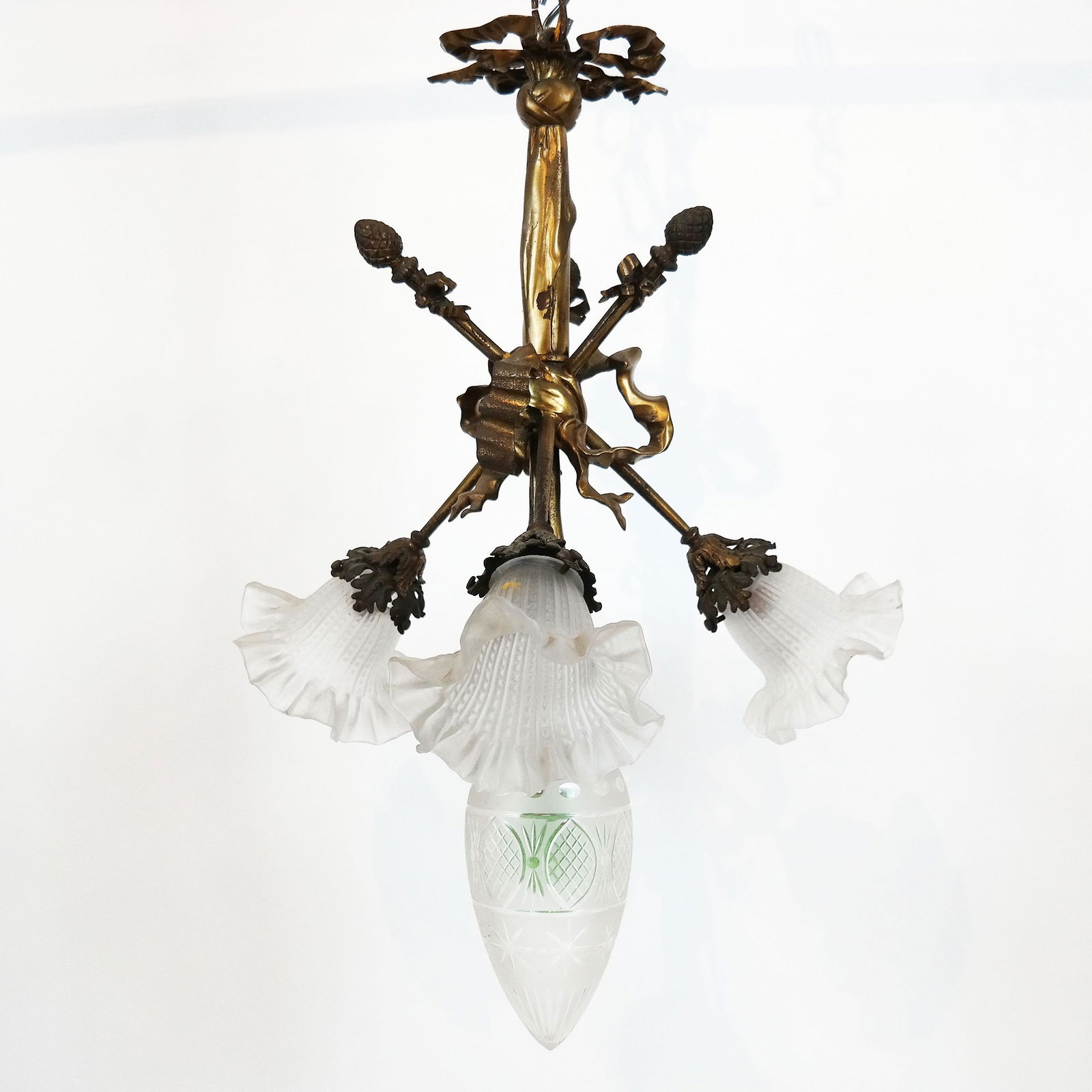 French Neoclassical 4-Light Fixture (1 of 12)