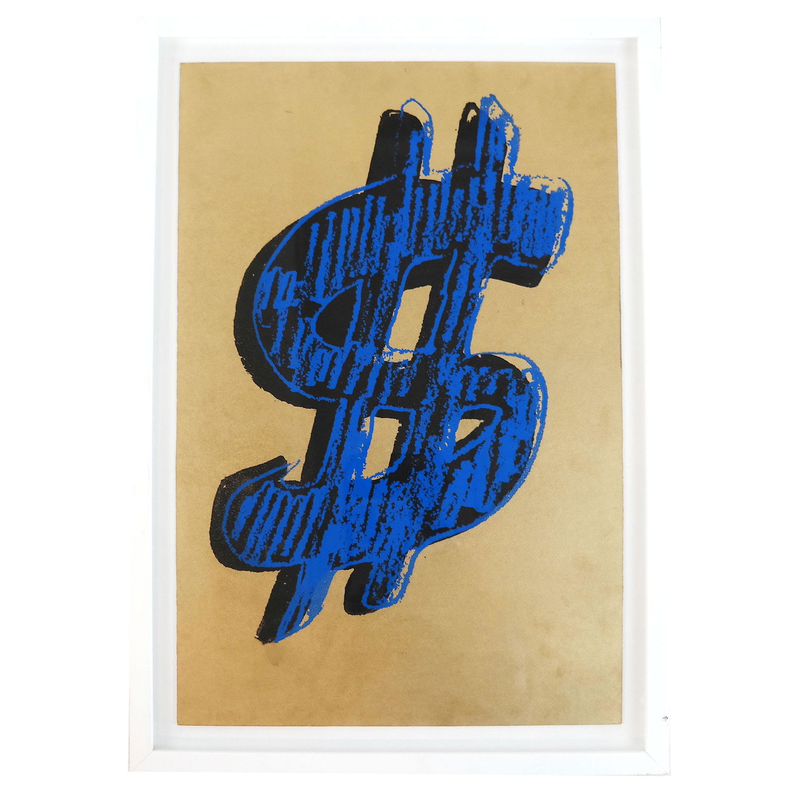 Andy WARHOL: Dollar Sign - Screen Print (1 of 5)