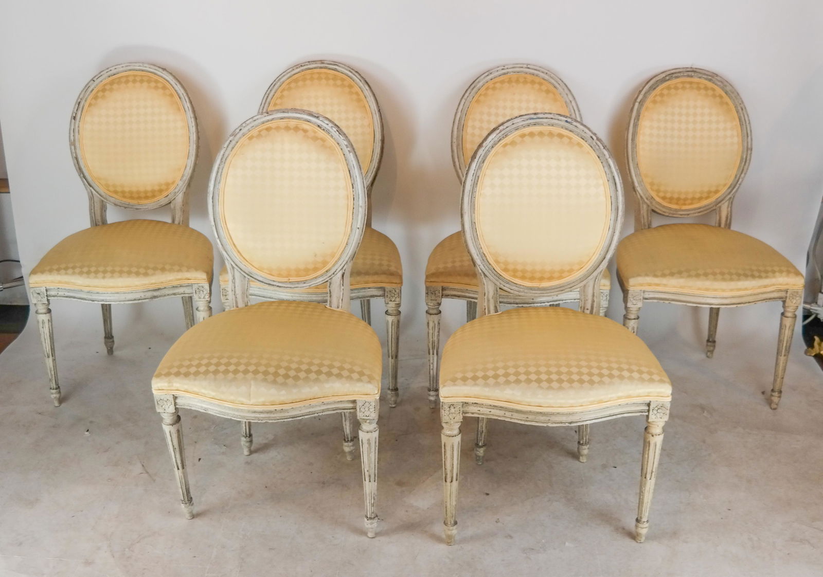 Set of 6 Baker Louis XVI-Style Side Chairs (1 of 7)