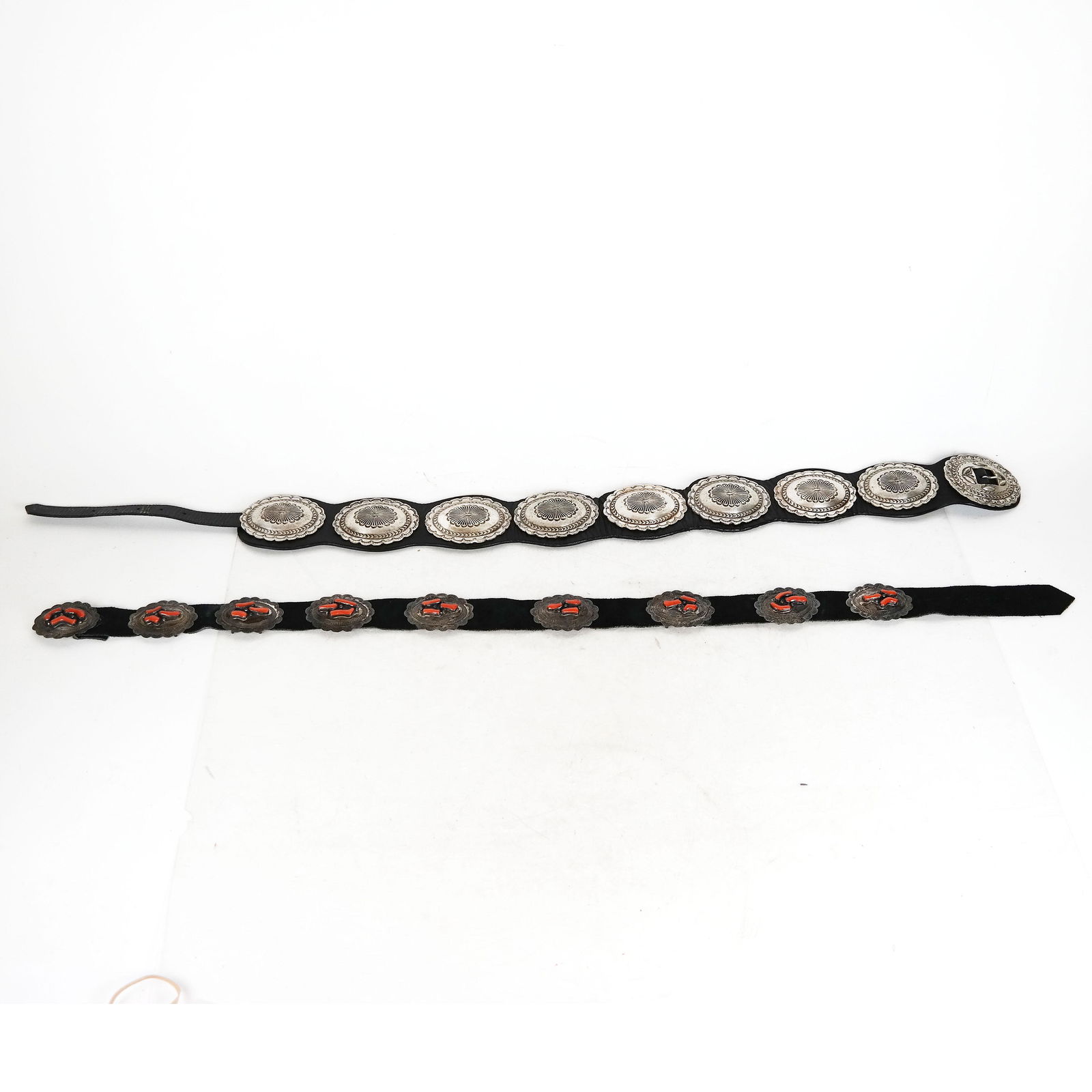 Two Native American Concho Belts (1 of 10)
